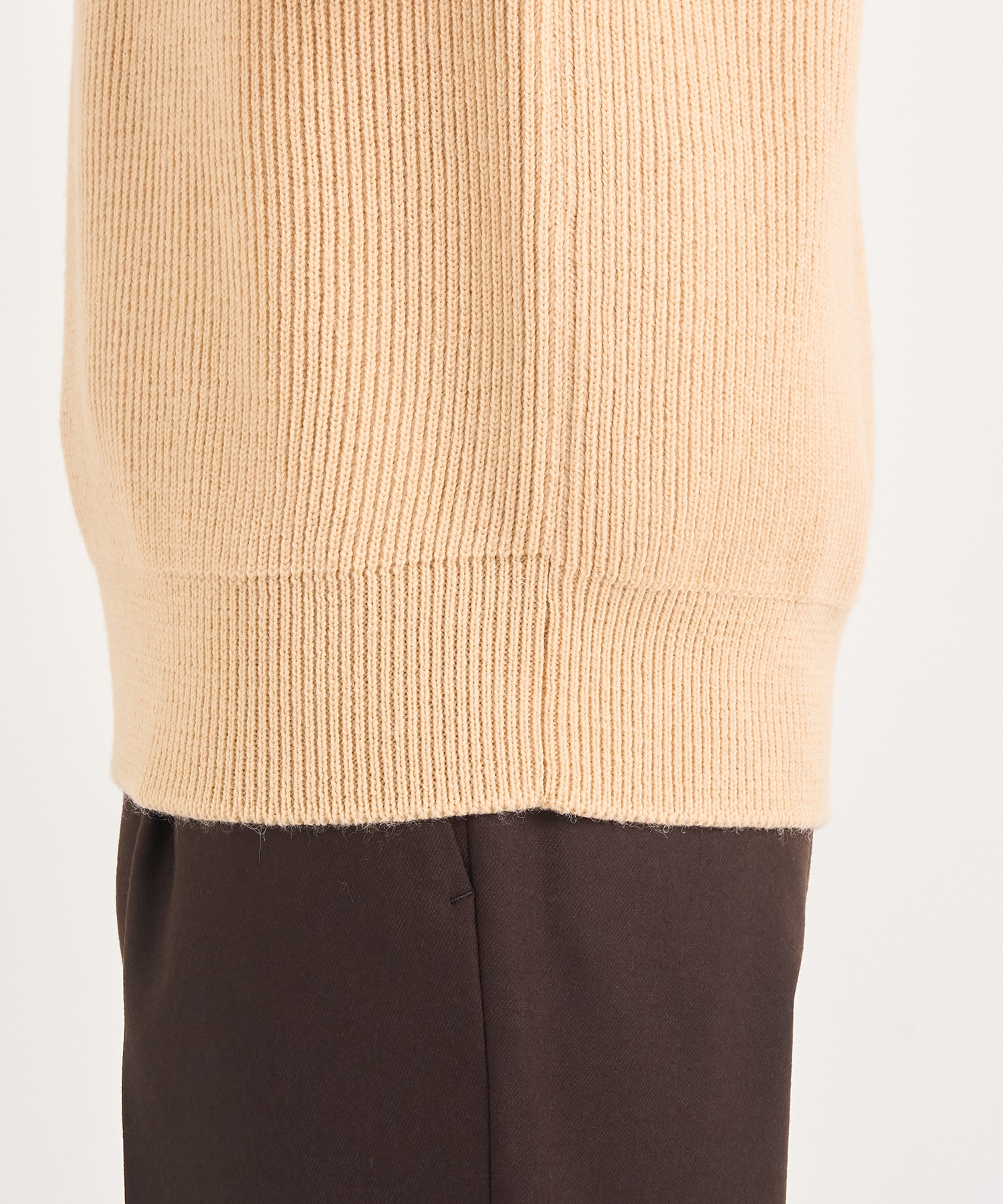 25WCM-N07305 HALF ZIP KNIT kolor