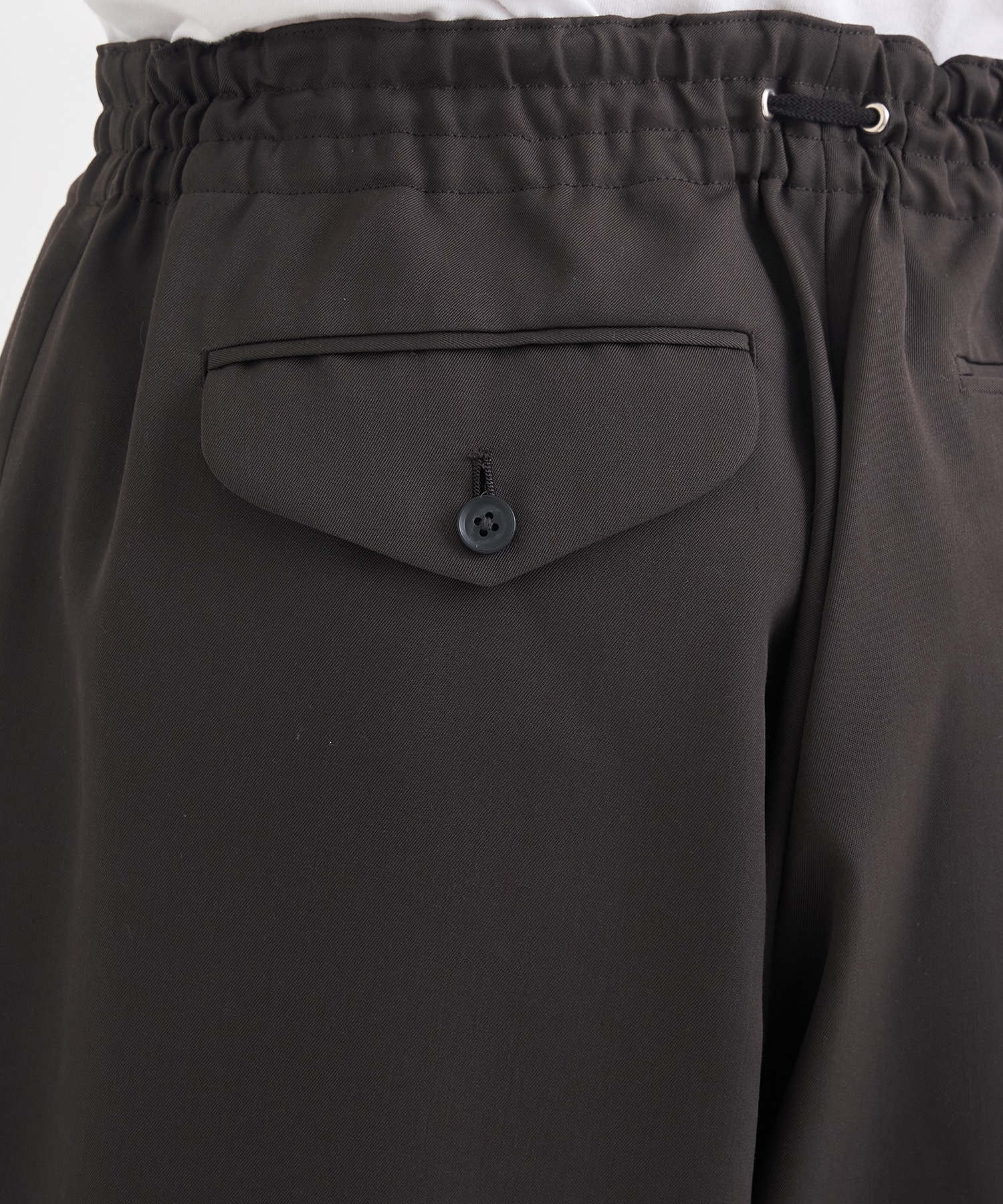 25WCM-P14121 WOOL TRACK PANTS kolor