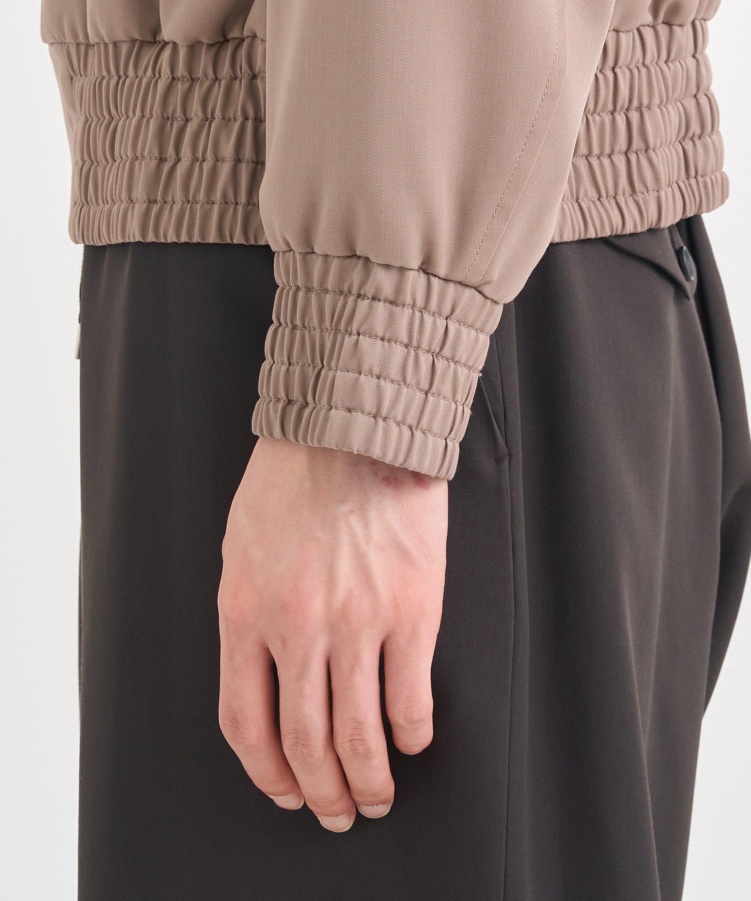 25WCM-G13121 WOOL TRACK BLOUSON kolor