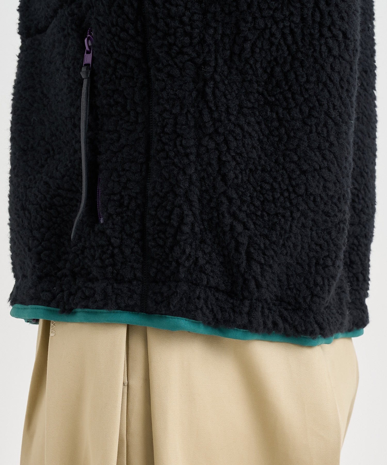 Freece-texture jacket 