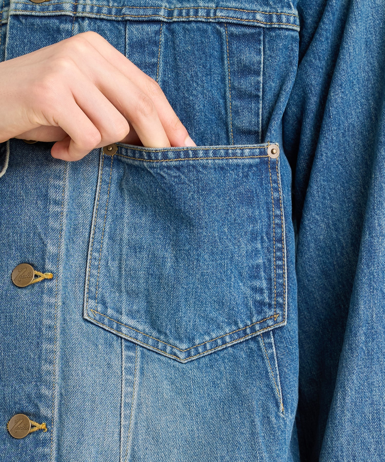Darts Jean Jacket - 12oz Denim NEEDLES