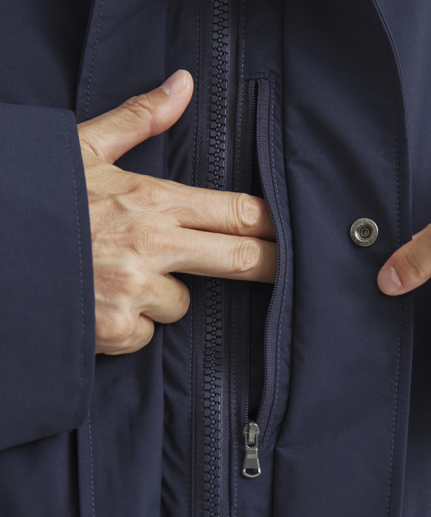 2L NYLON GORE-TEX Cruiser Jacket nanamica