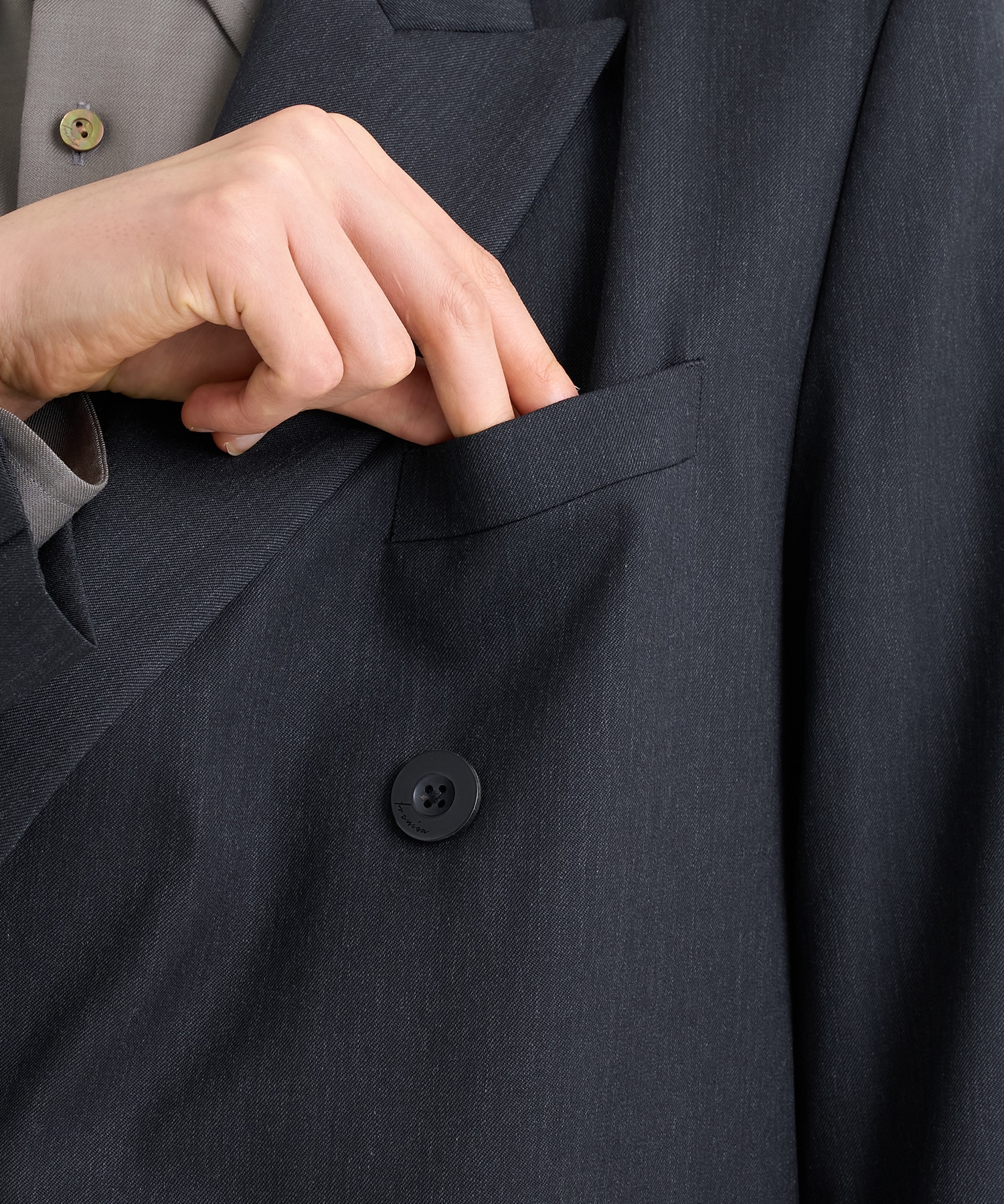 DOUBLE-BREASTED CHESTER COAT IRENISA