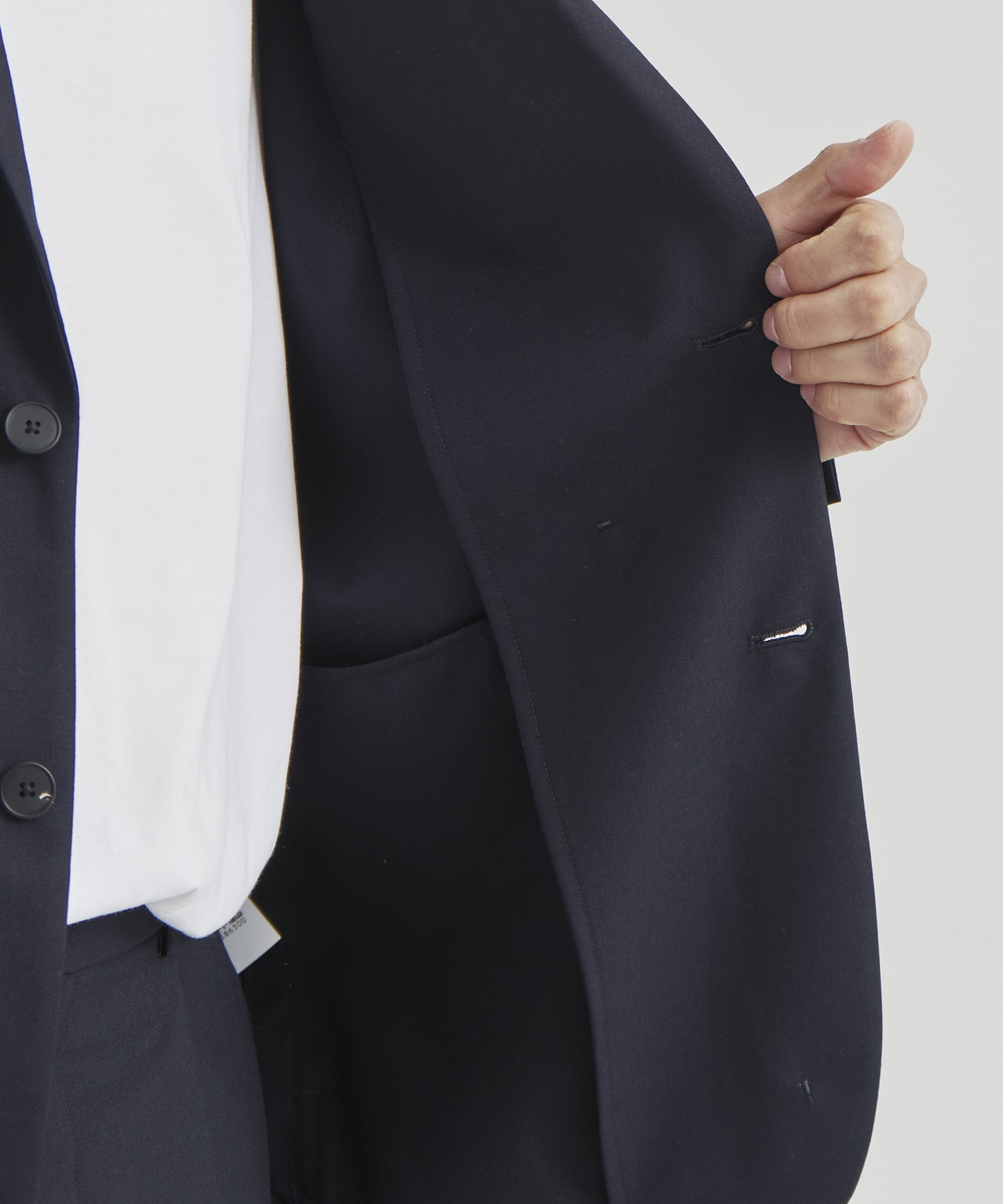 WOOL TORPICAL TAILORED JACKET ATON