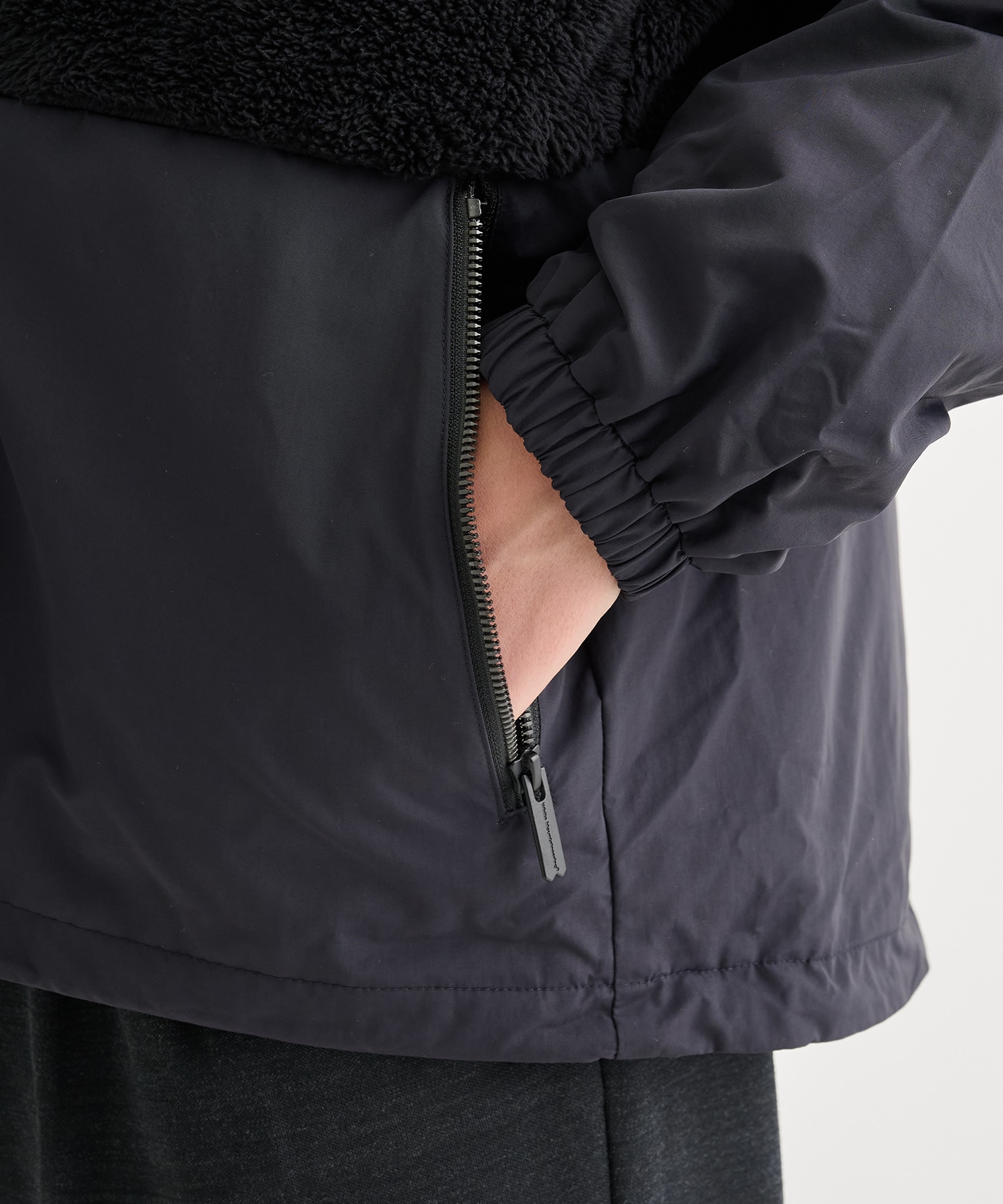 別注BLK FLEECE BLOUSON White Mountaineering