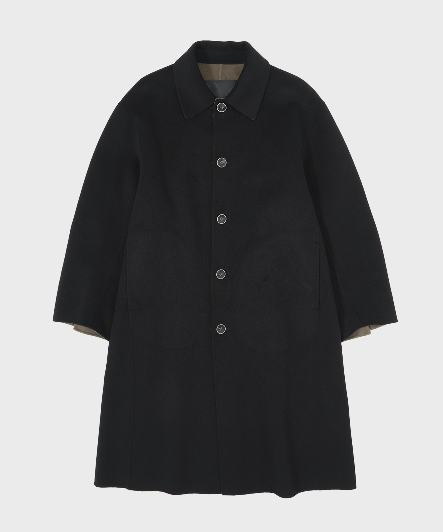 【MENS】CASHMERE REVERSIBLE OVER COAT CASHMERE CASHMERE
