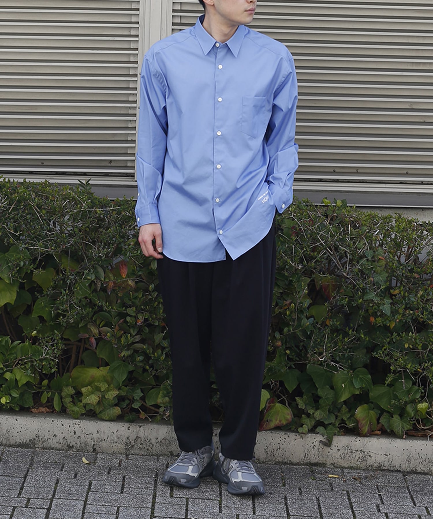 Light Matte Stretch Jersey Wide Tapered Pants THE TOKYO