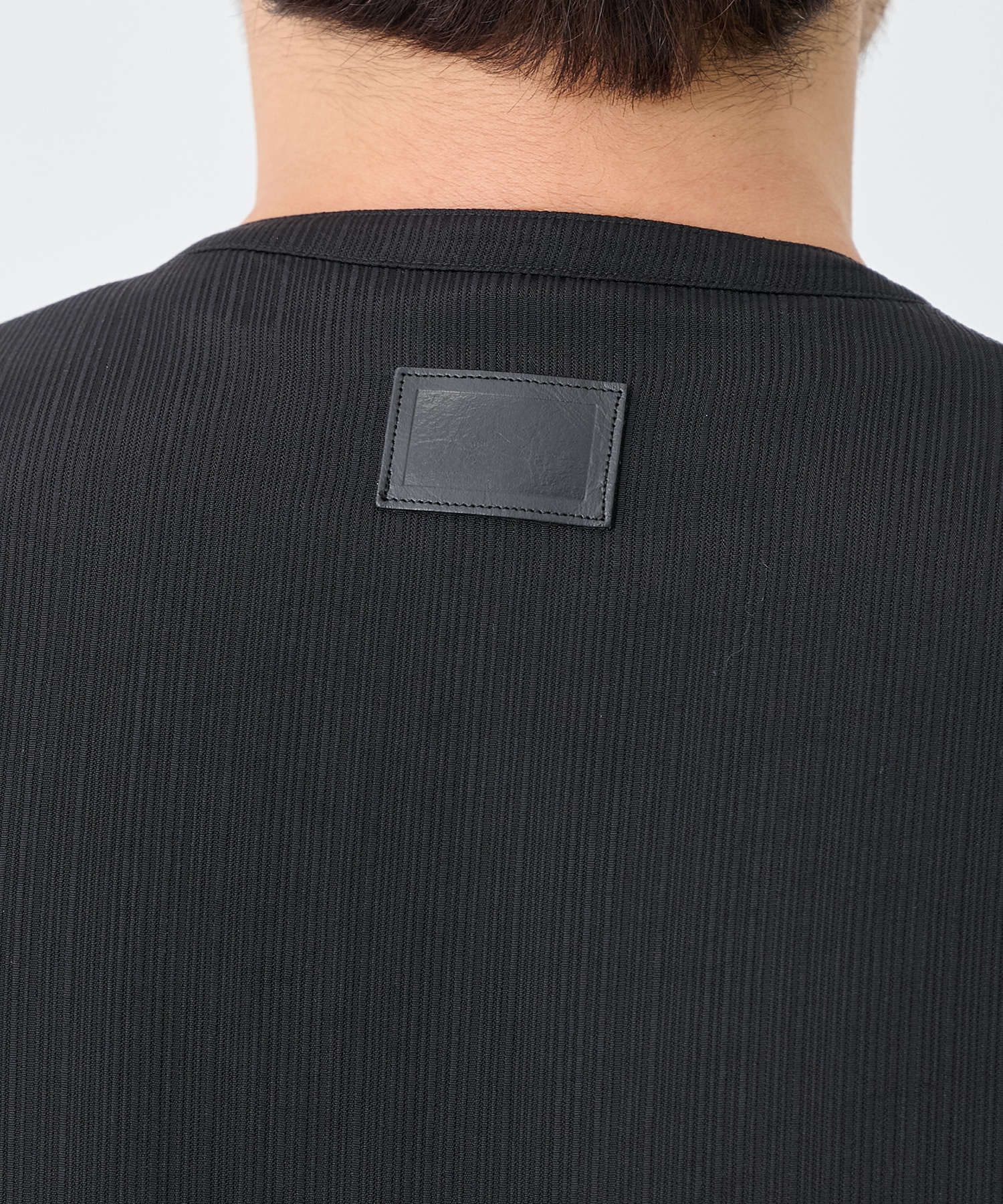 SILK α Pleats Henly S/S TEE SILK α