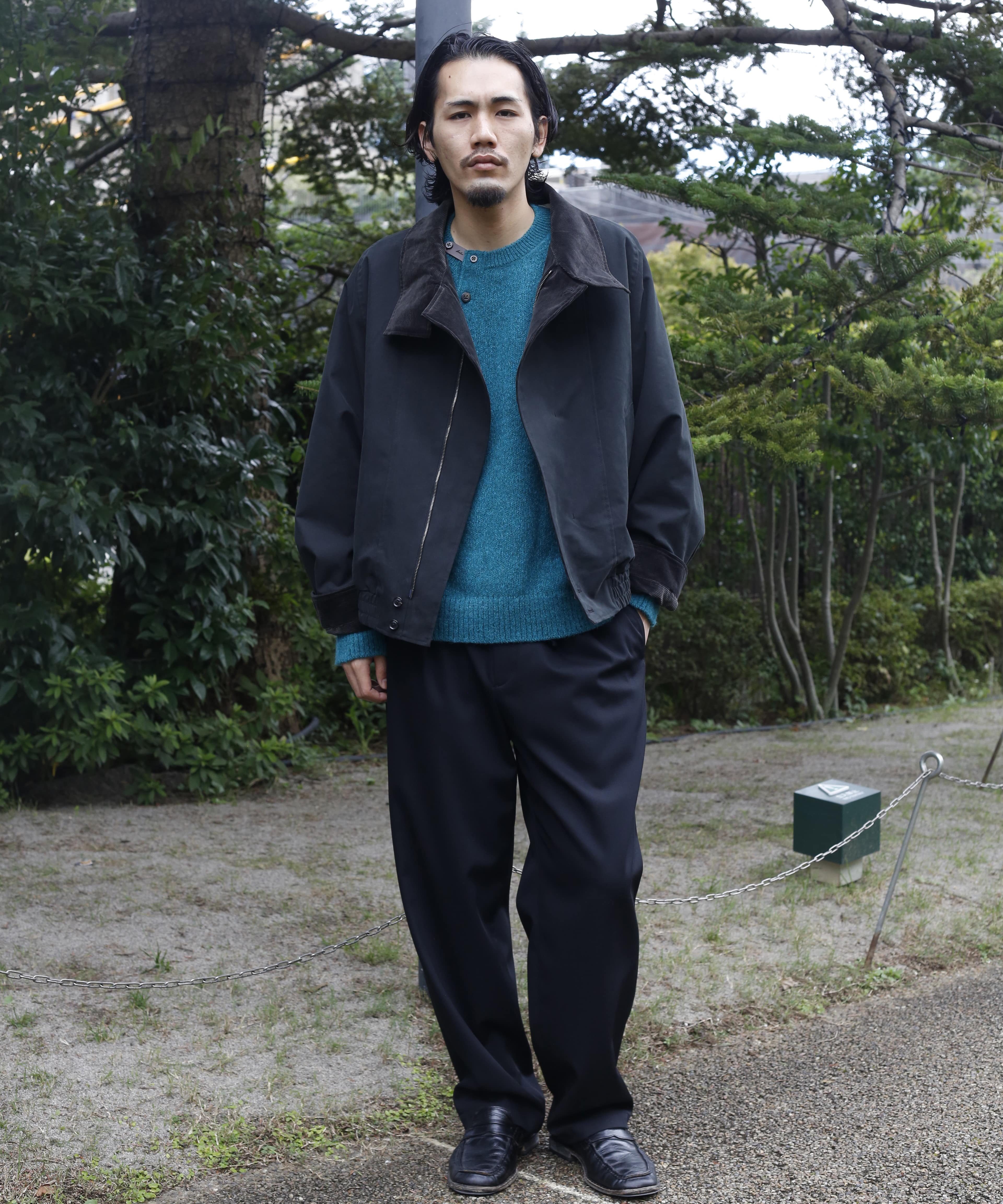 【イレニサ】別注STAND COLLAR ZIP BLOUSON IRENISA