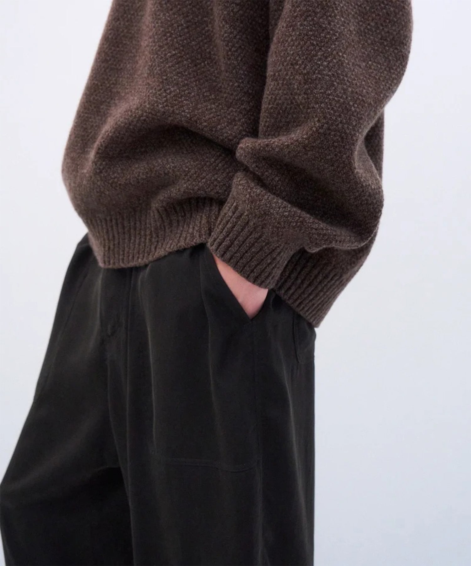 KRAGLW0402 LAMBS WOOL CREWNECK SWEATER ATON