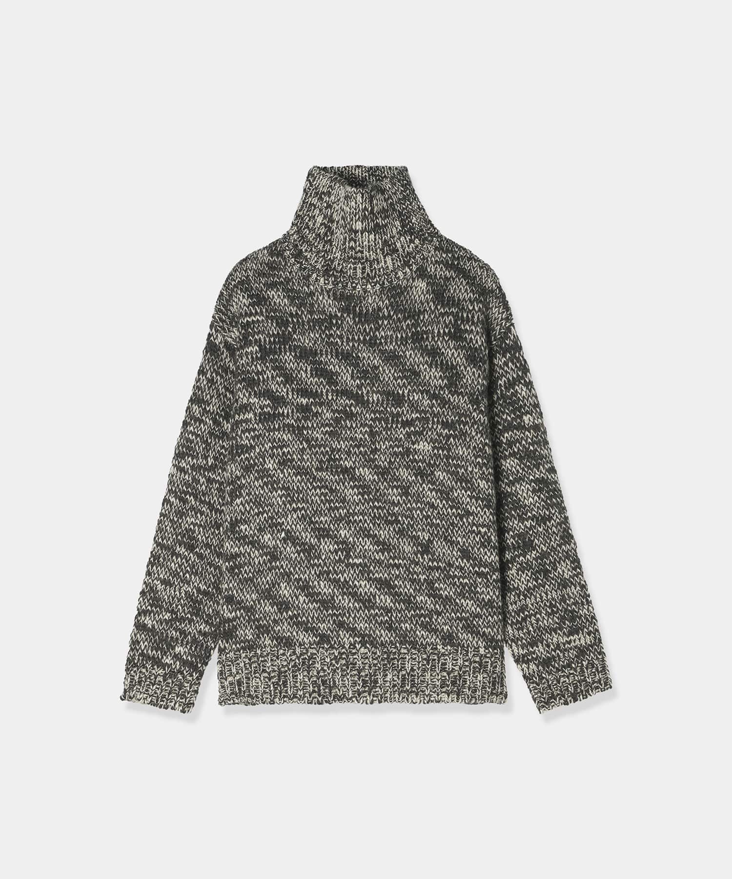 big turtle knit pullover Louren