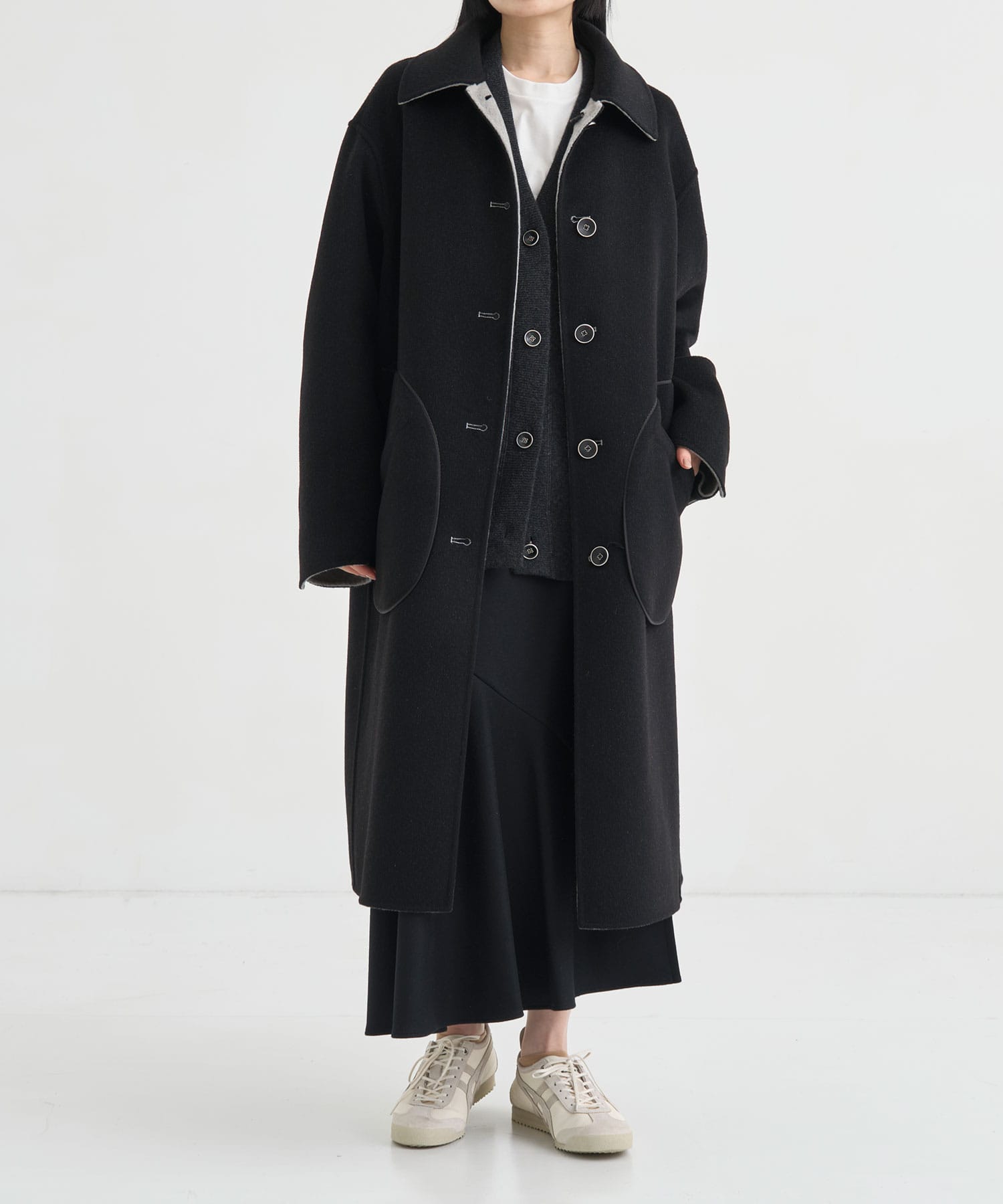 CASHMERE REVERSIBLE OVER COAT THE TOKYO