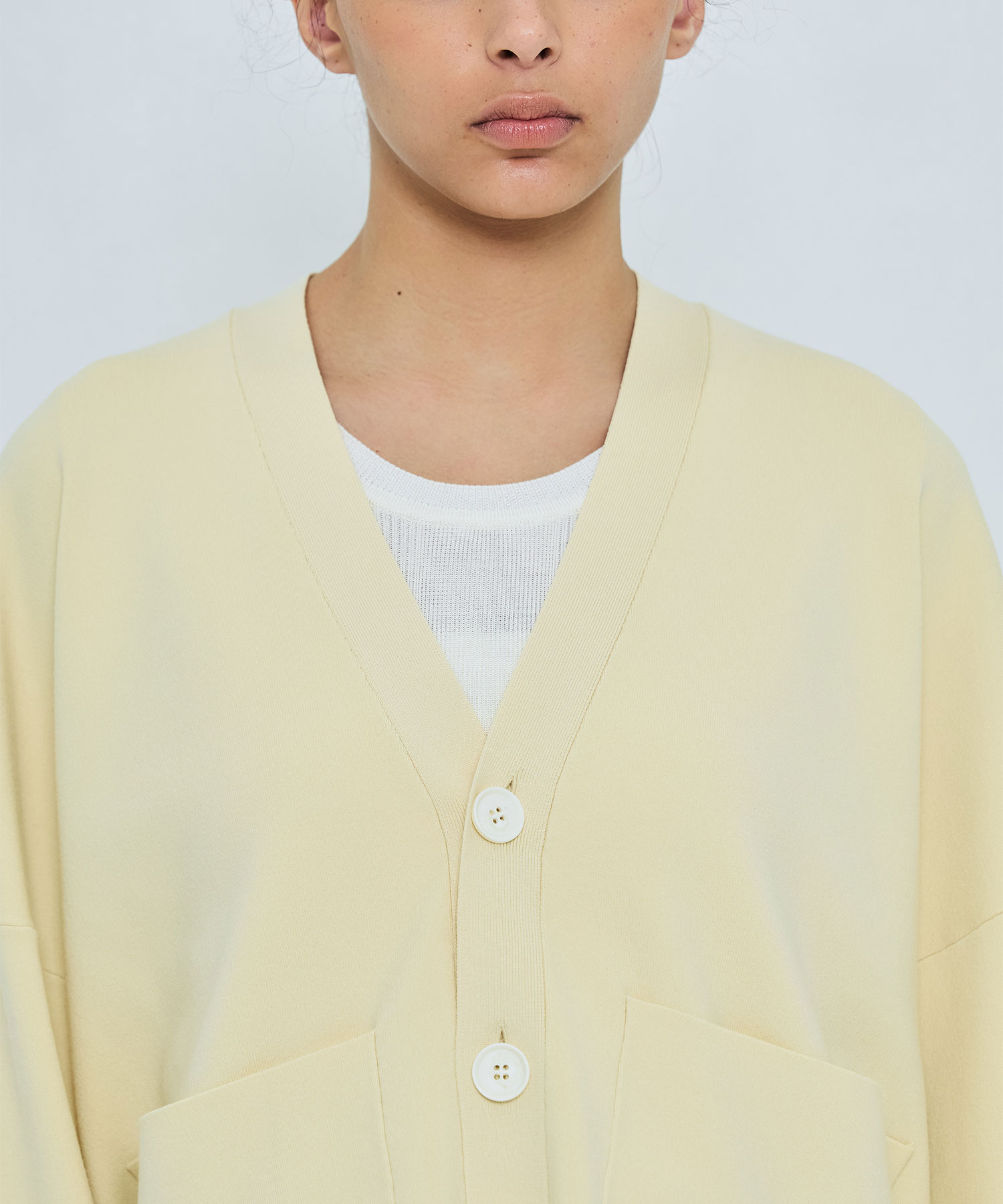 BOX WIDE-CARDIGAN ENFOLD