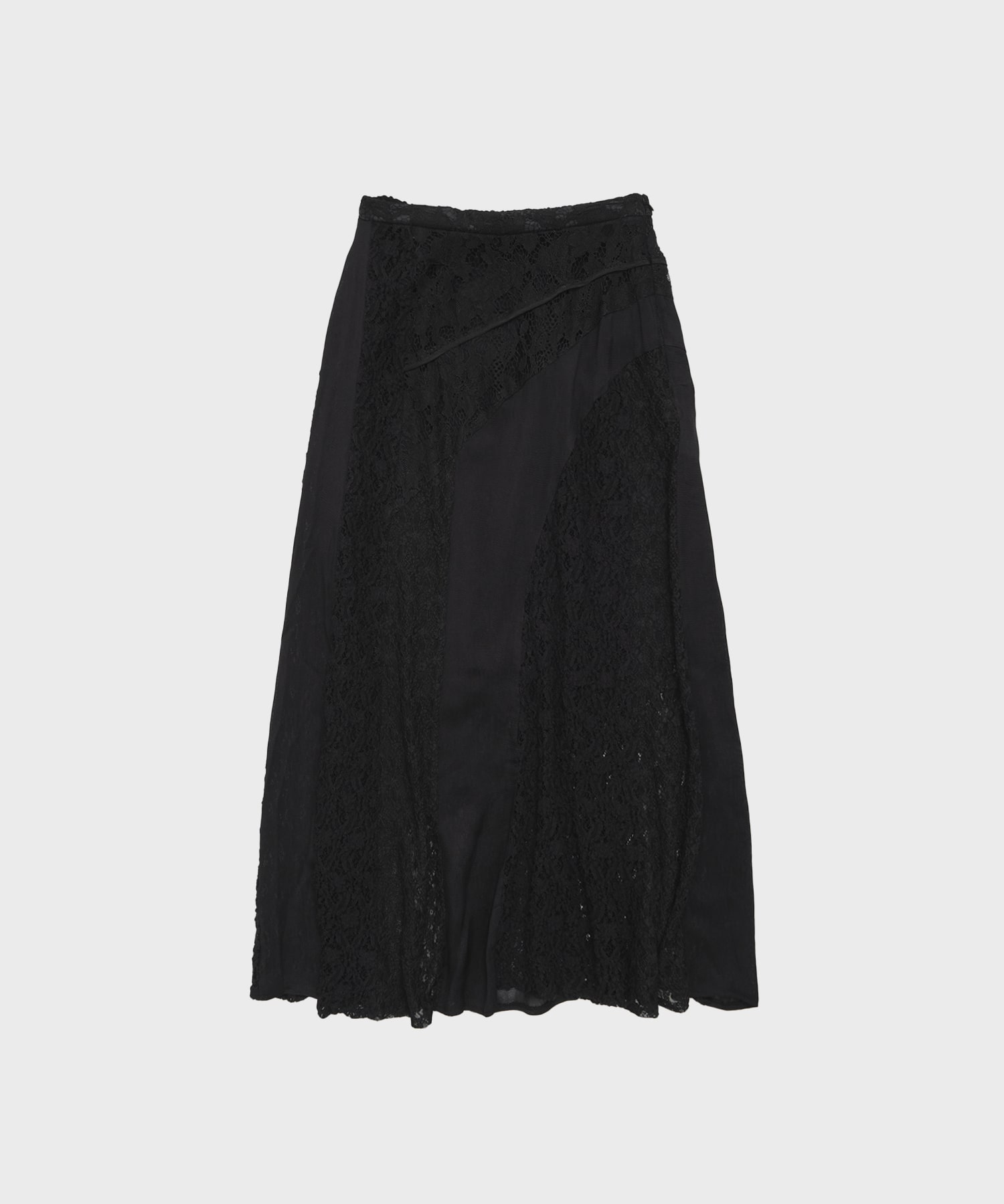Slant Asym Lace Skirt RITAN