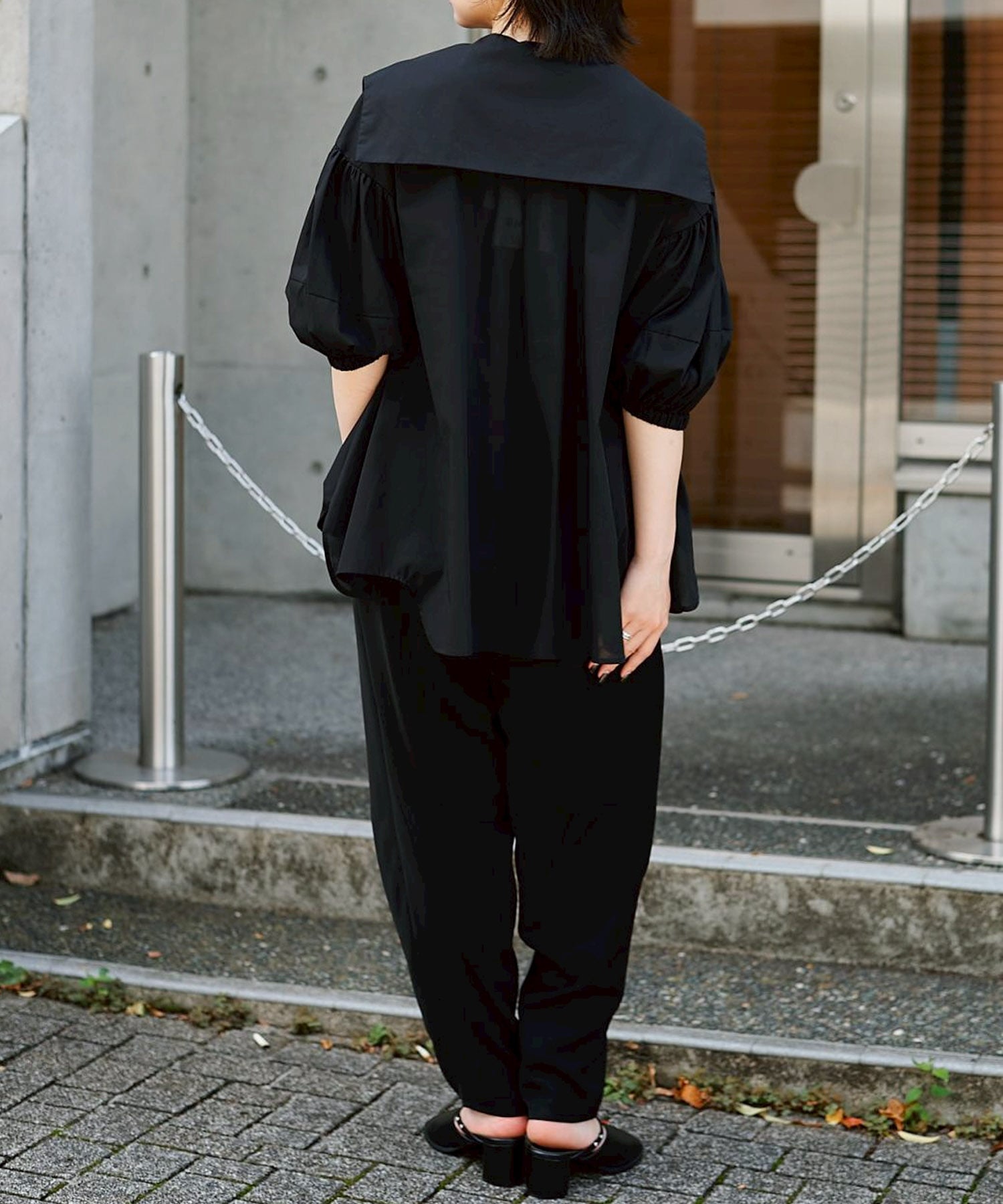 SAILOR-COLOR BLOUSE ENFOLD