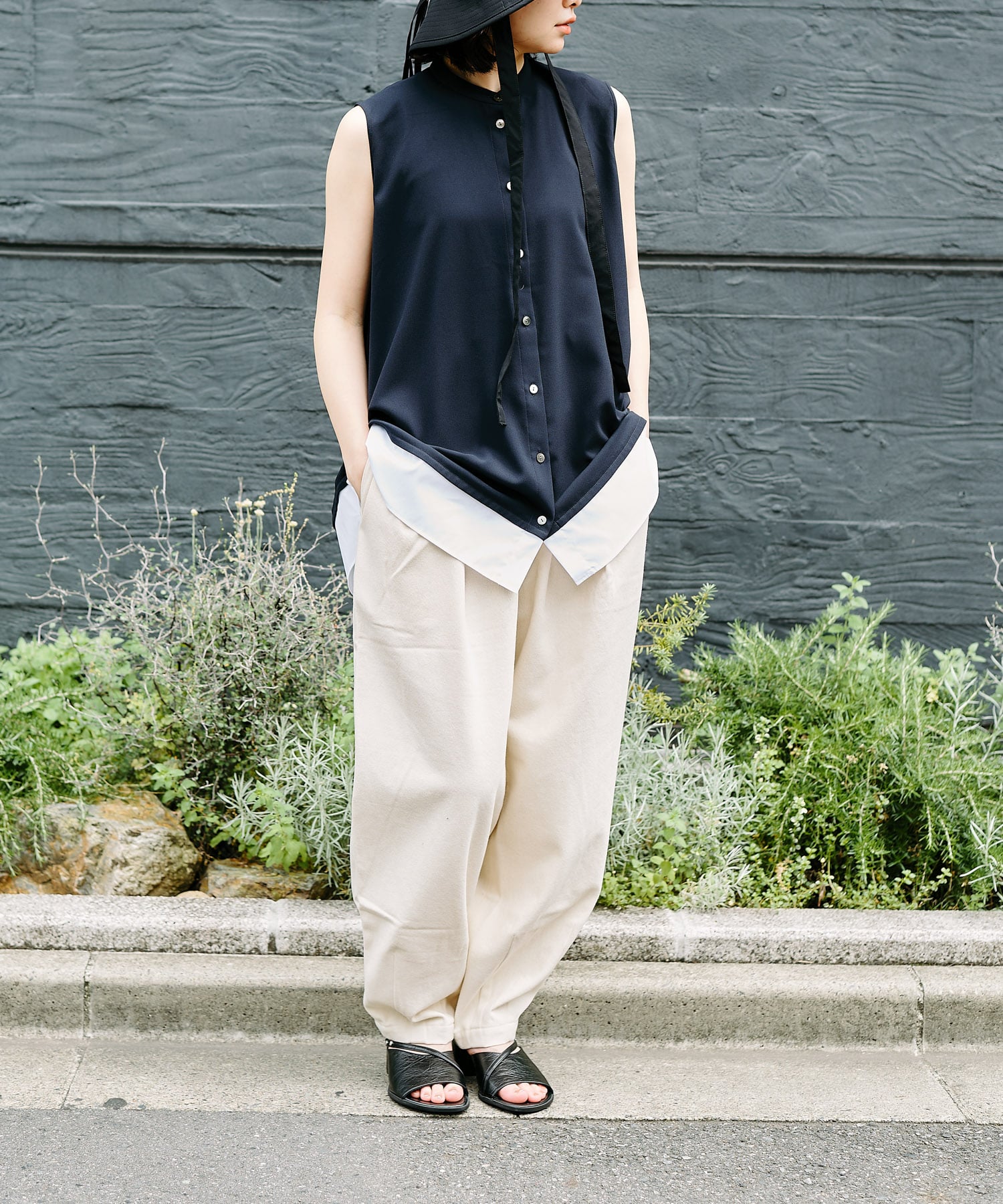 LAYERED A-LINE TANK-TOPS｜ENFOLD（エンフォルド）正規取り扱い