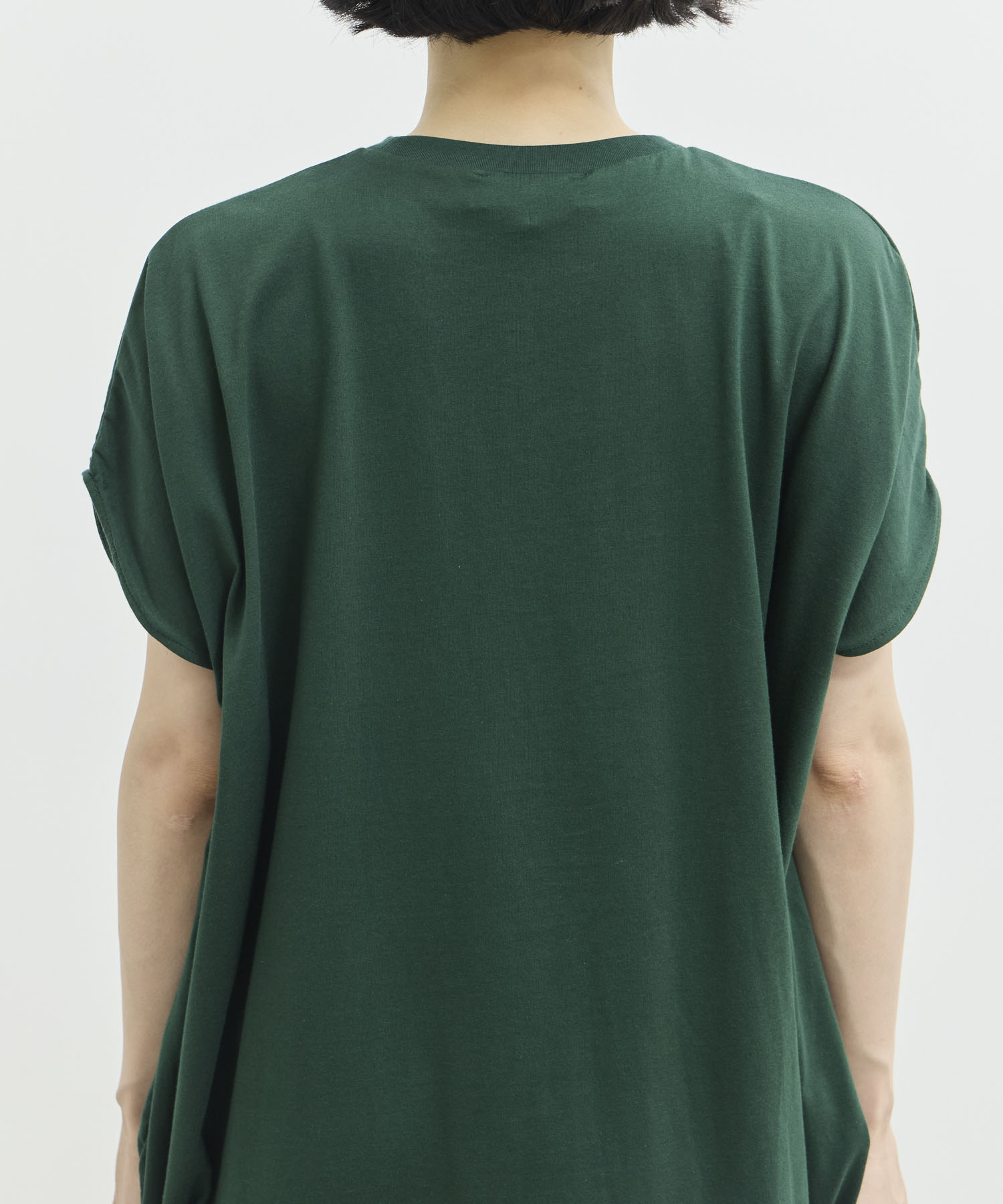 SCALLOP WIDE T-SHIRT ENFOLD