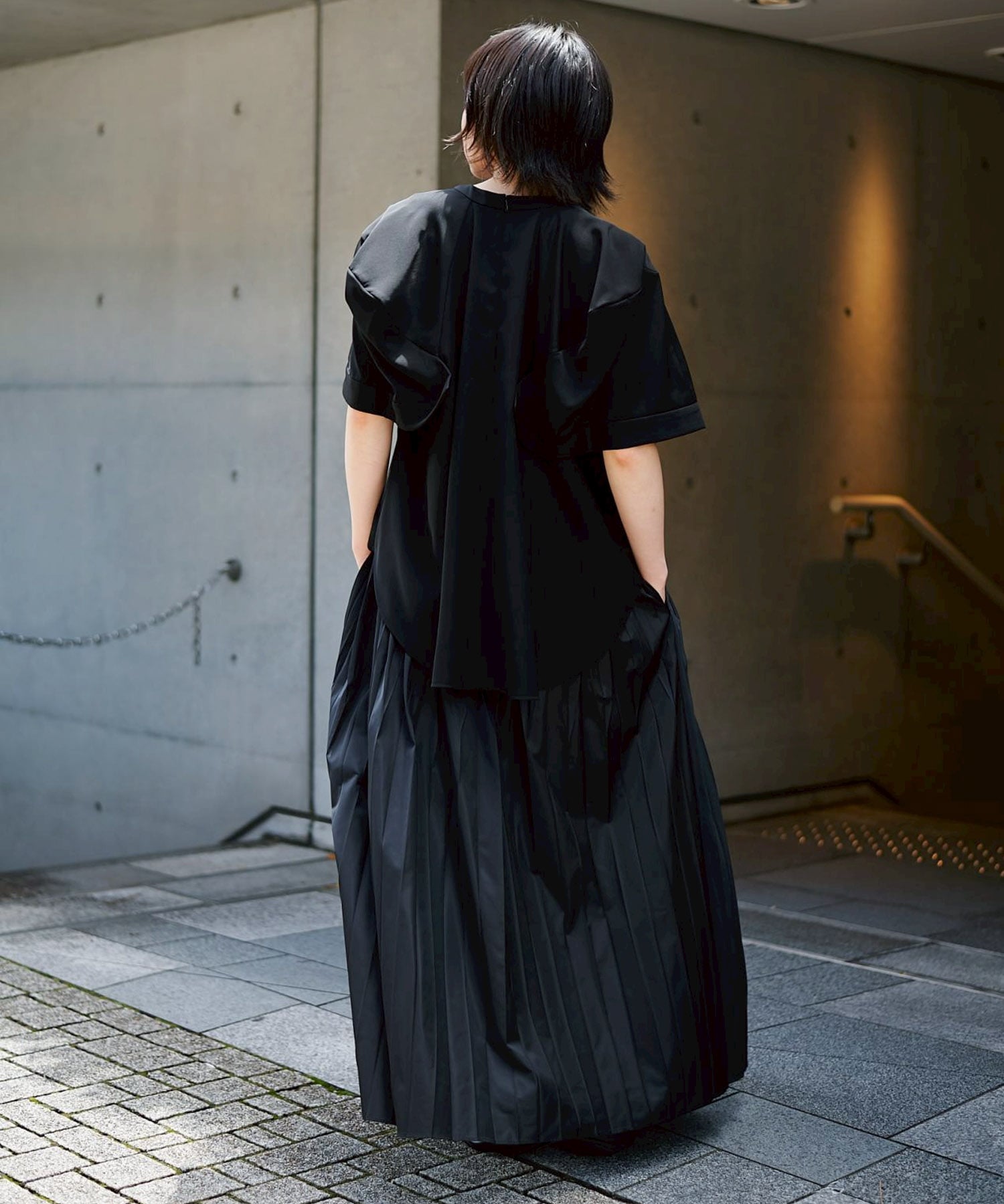 WING-SLEEVES PULLOVER ENFOLD