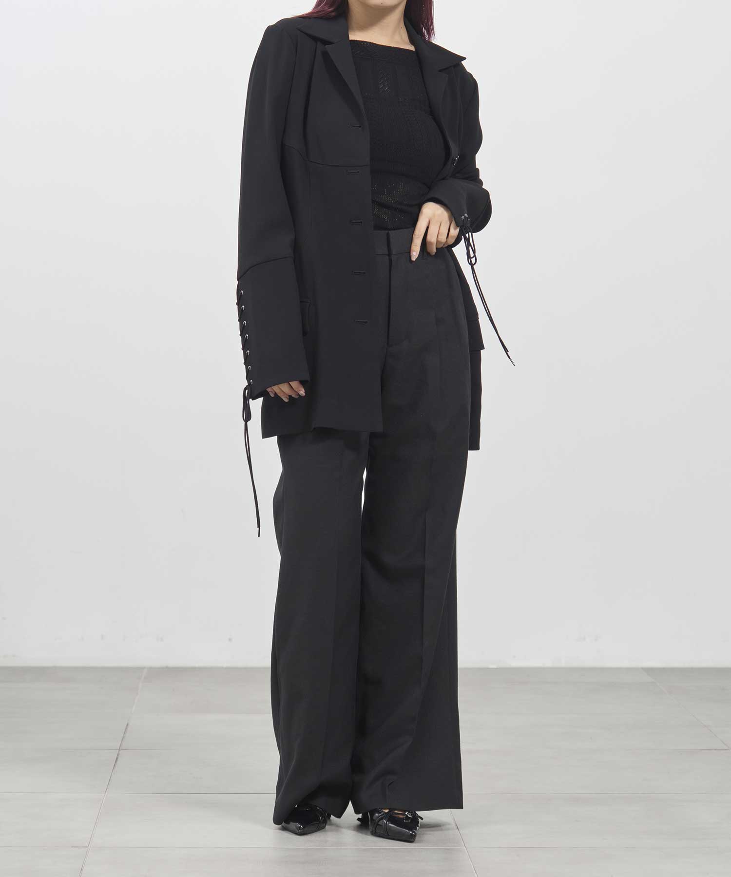Crepe shirt jacket FETICO