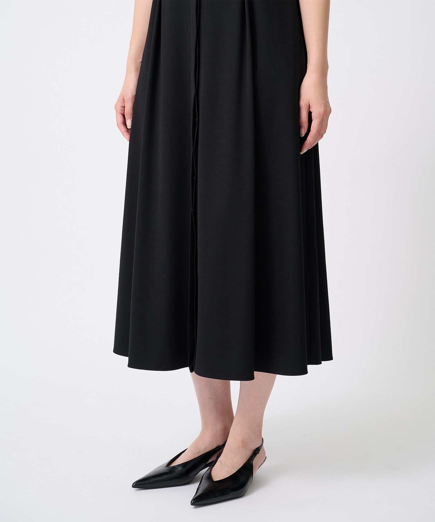 Drape Sleeve Dress THE TOKYO