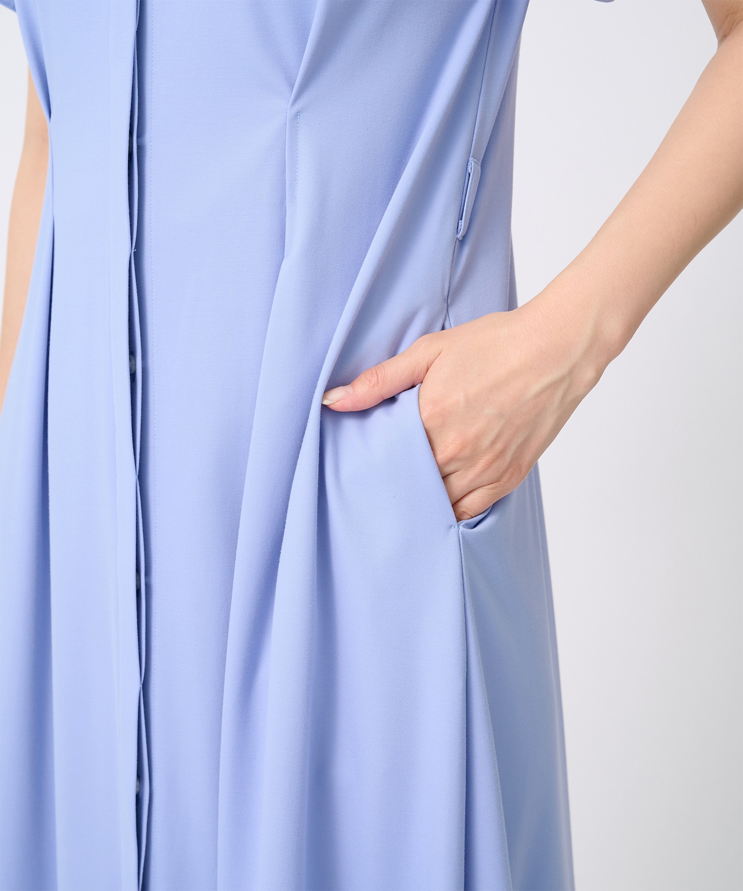 Drape Sleeve Dress THE TOKYO