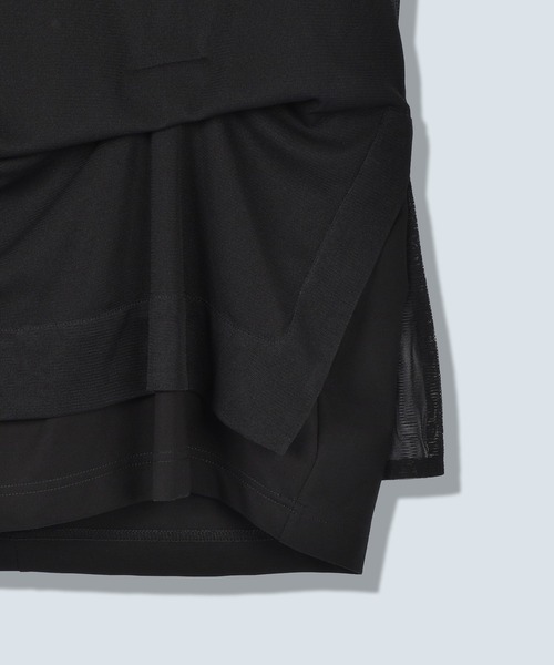 TULLE LAYERED T-SH OMMO