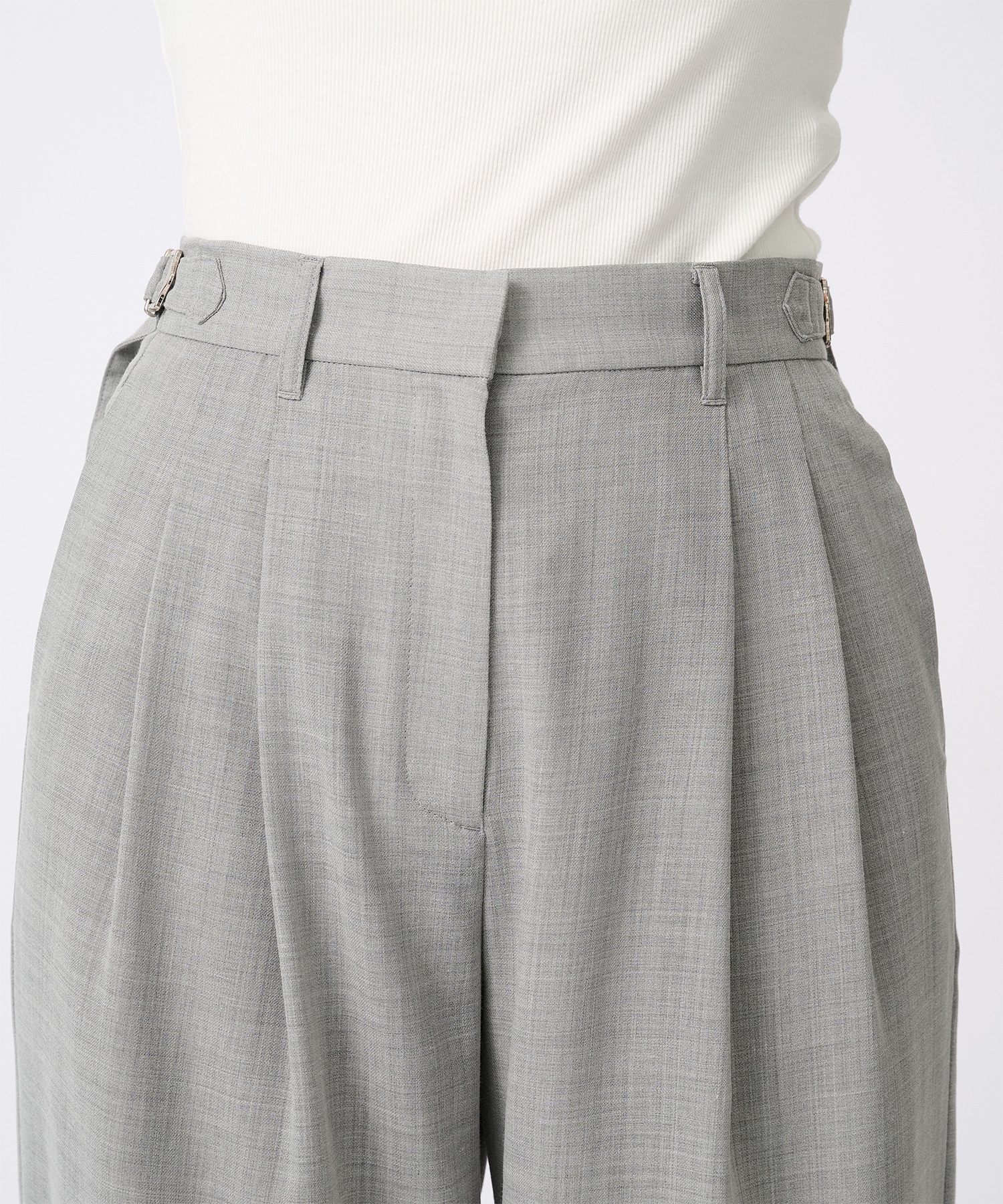 Waist Design Wide Pants THE TOKYO