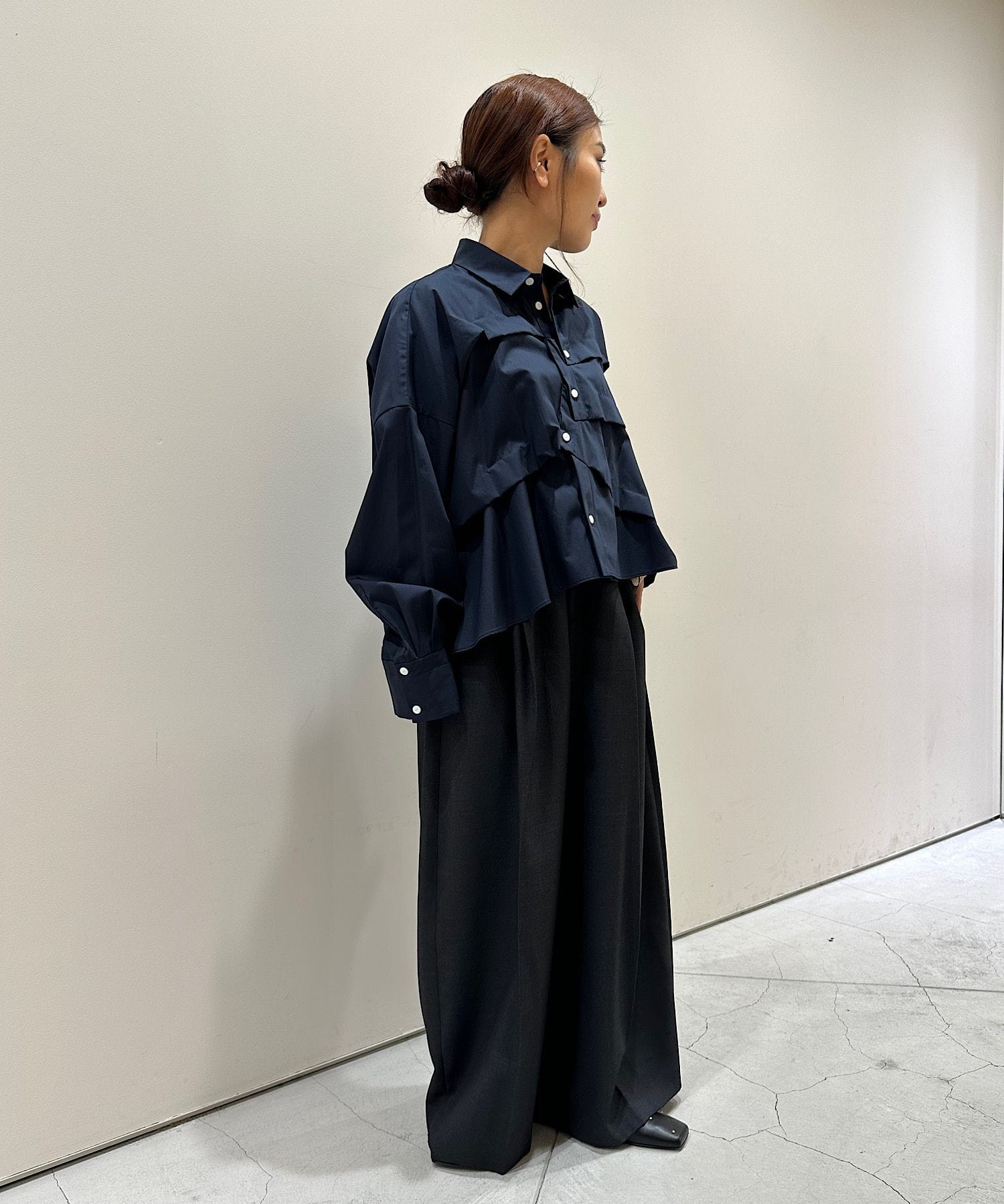 TUCK WIDE SHIRT ENFOLD