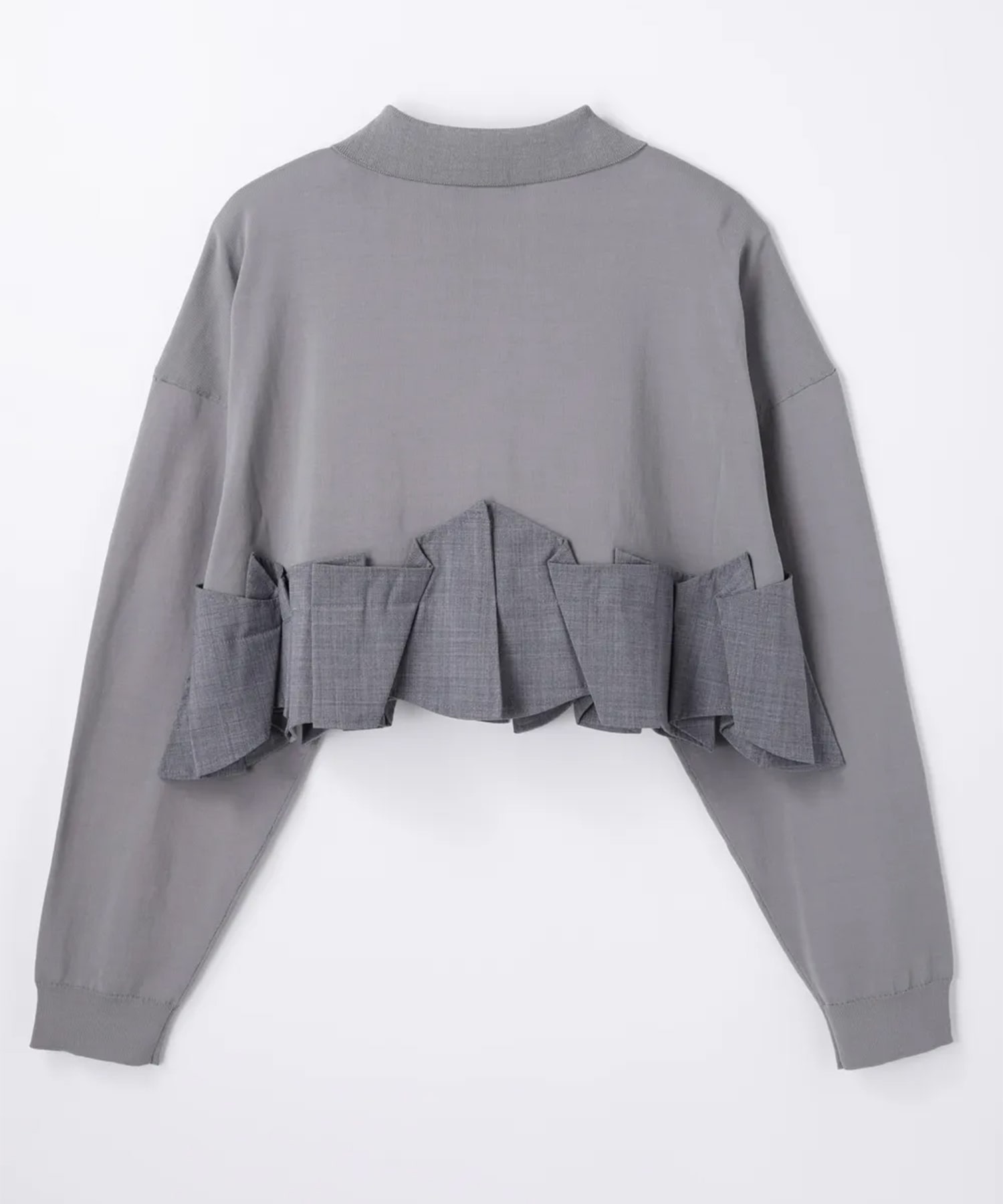 TACK DOCKING-HEM CARDIGAN ENFOLD