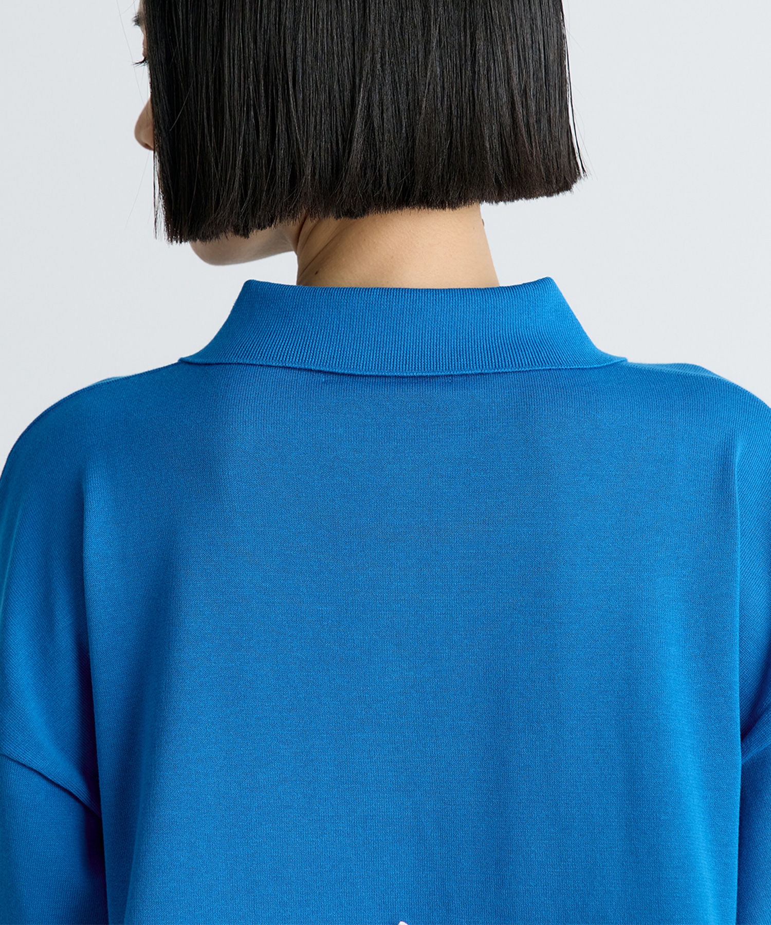 TACK DOCKING-HEM CARDIGAN ENFOLD