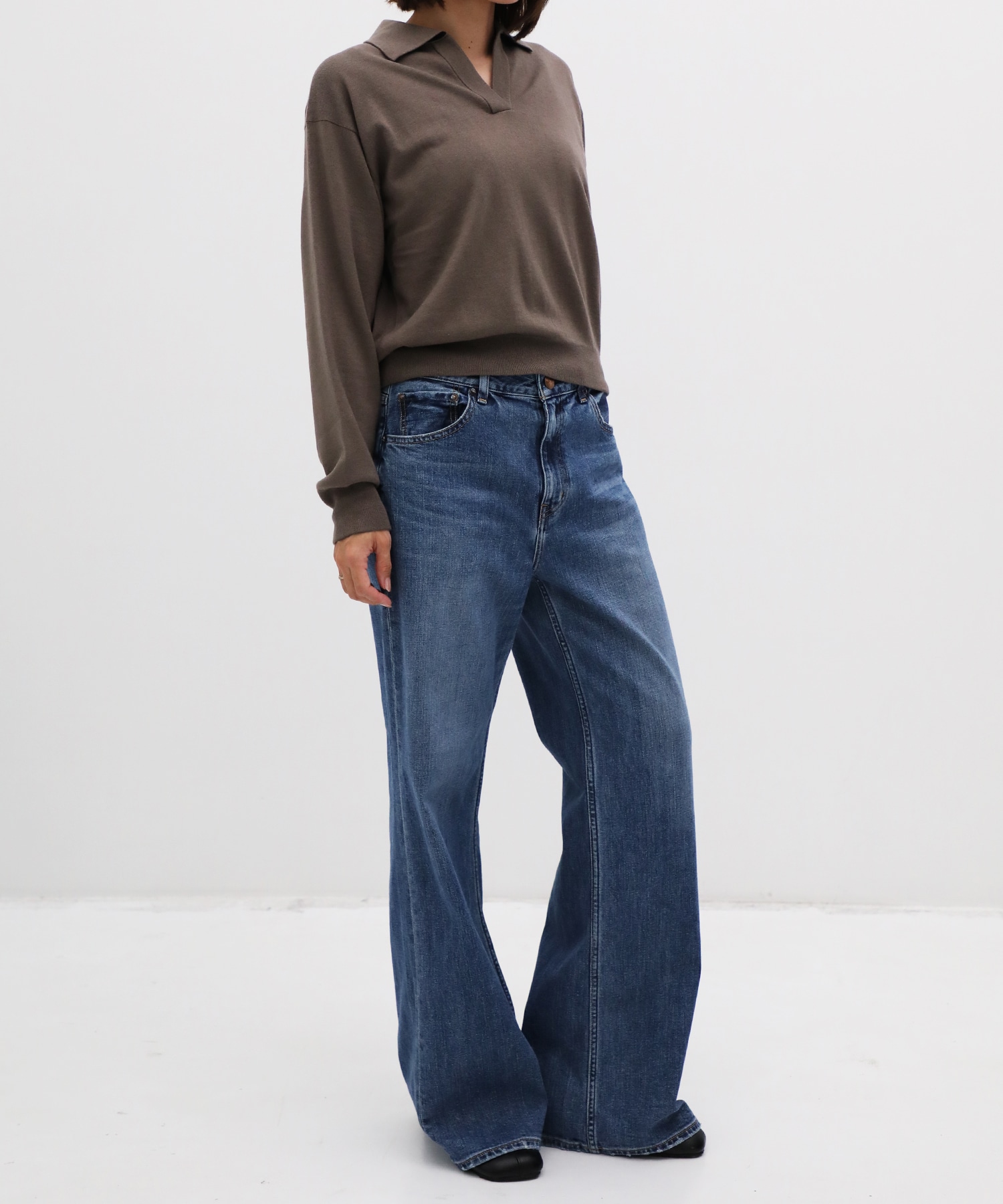 CASHMERE/SILK REVERSIBLE SKIPPER PULLOVER THE TOKYO