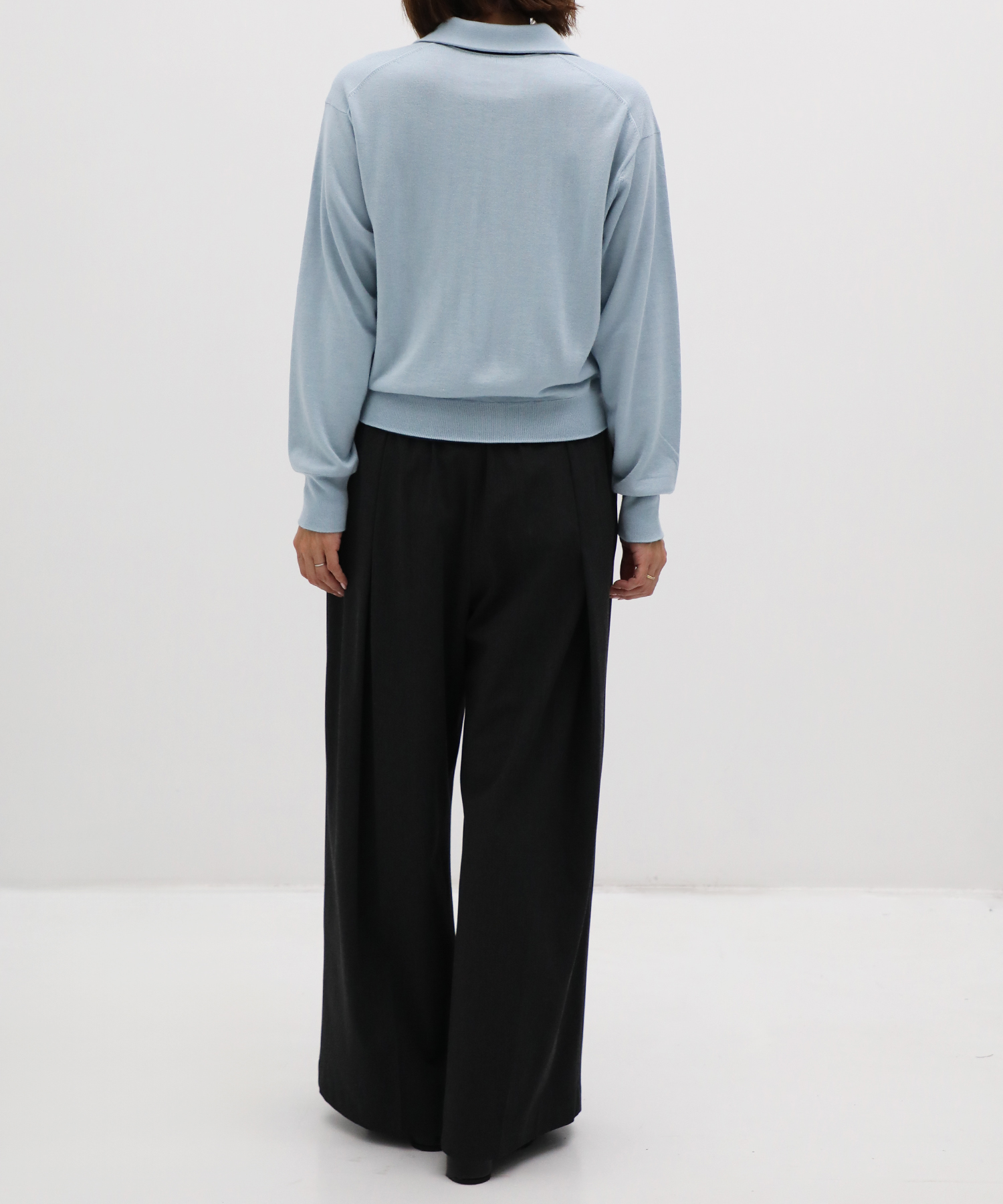 CASHMERE/SILK REVERSIBLE SKIPPER PULLOVER THE TOKYO