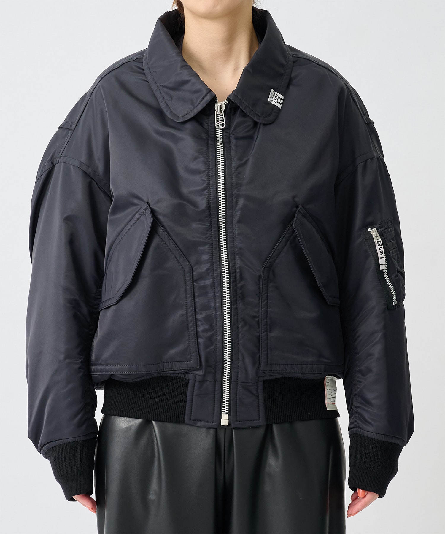 LAYERED BOMBER JACKET Maison MIHARA YASUHIRO