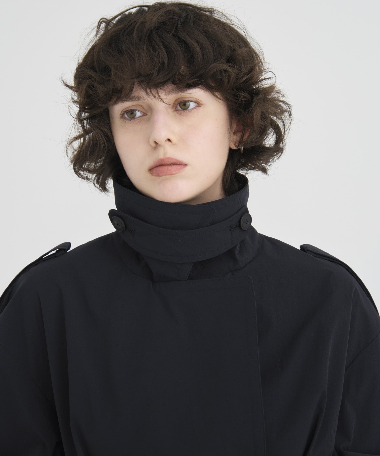 Wide Lapel Trench Coat RITAN