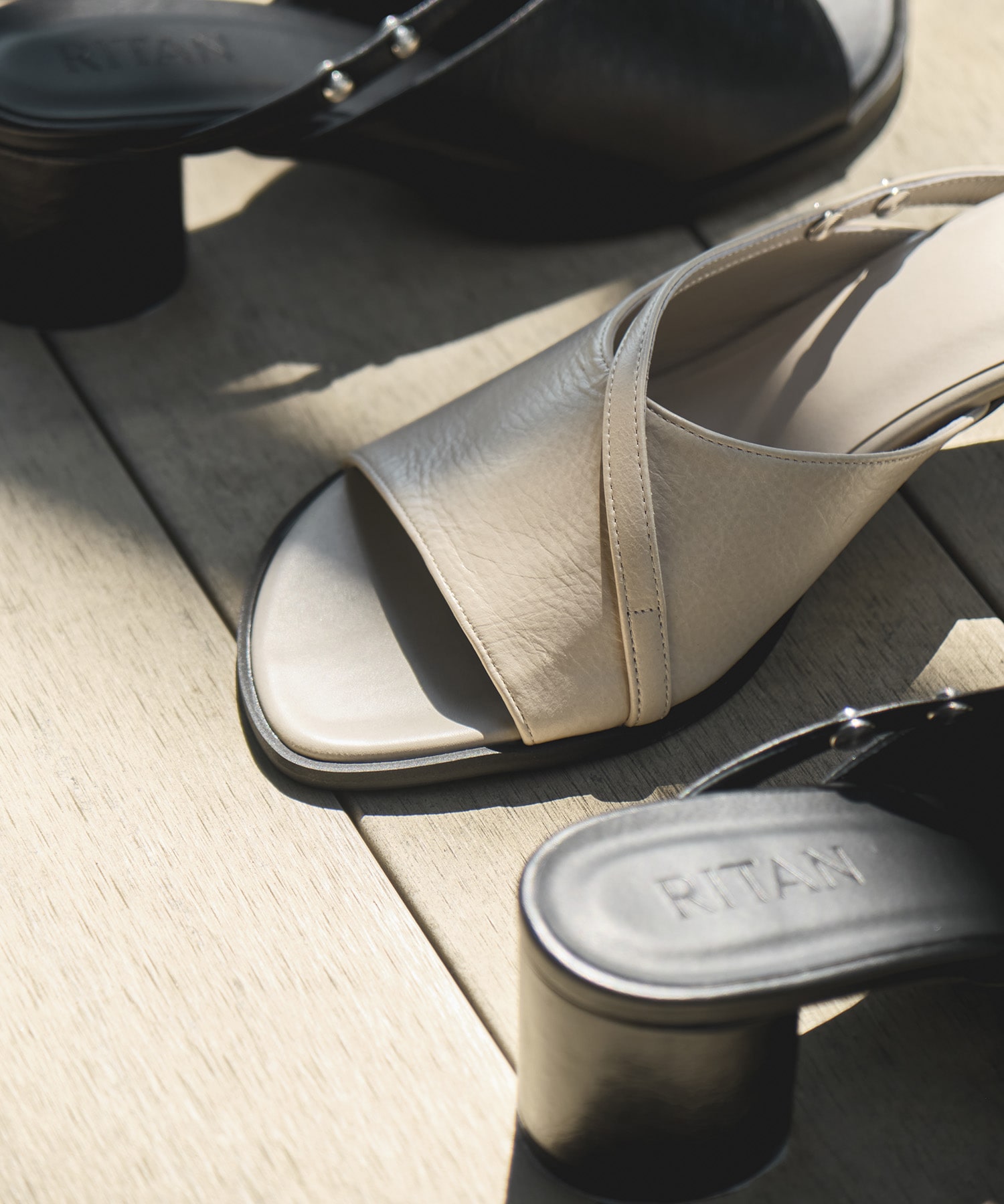 Asym Round Sandal RITAN