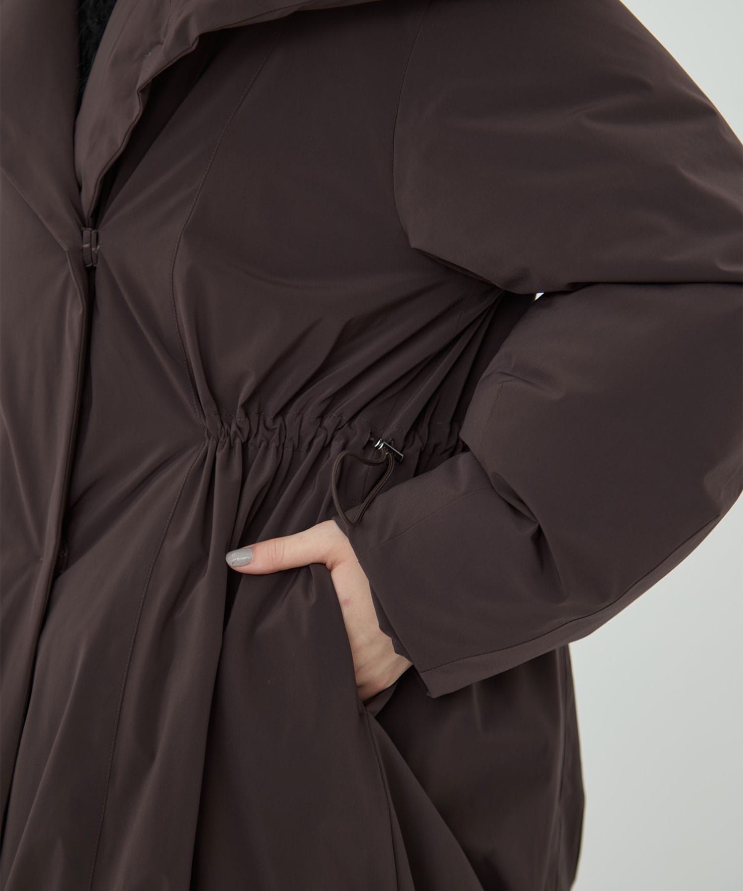 Lapel Down Coat RITAN