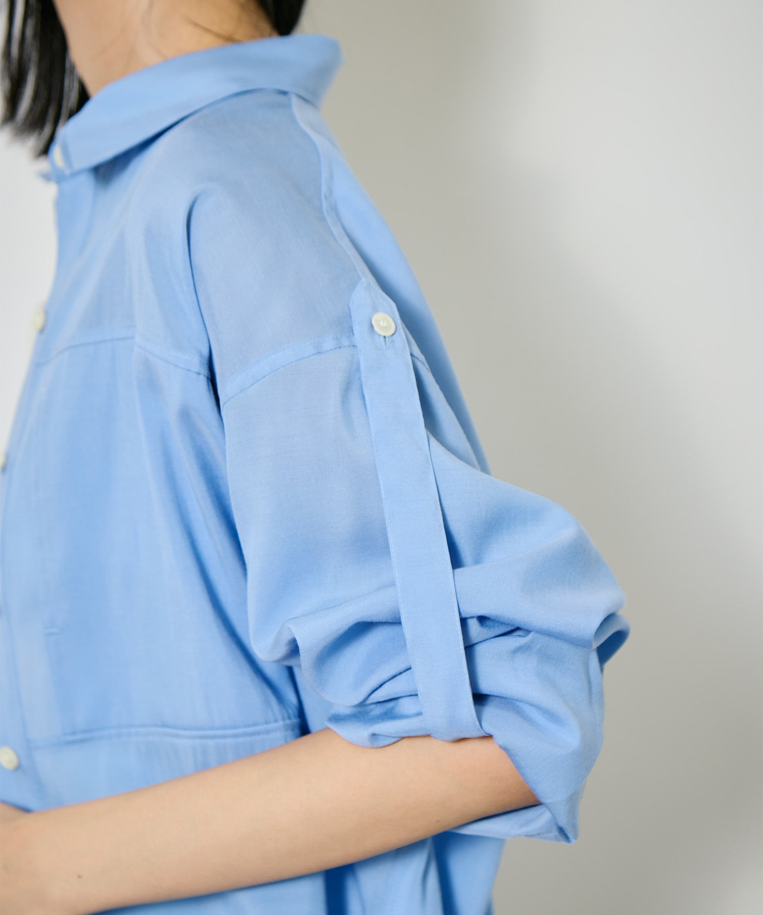 Silk Sheer Over Shirt CITY TOKYO