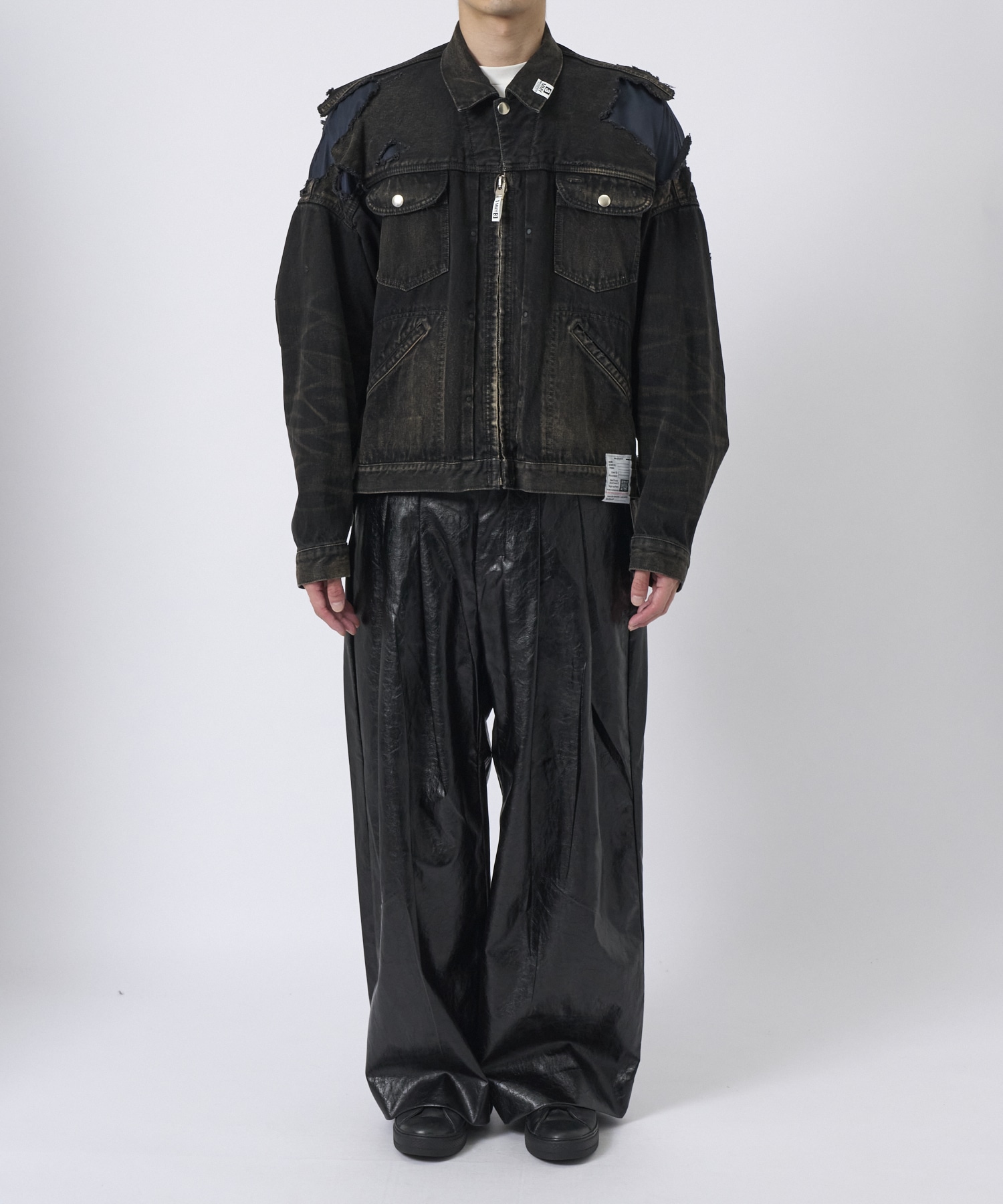 J13BL121 JACKET Maison MIHARA YASUHIRO