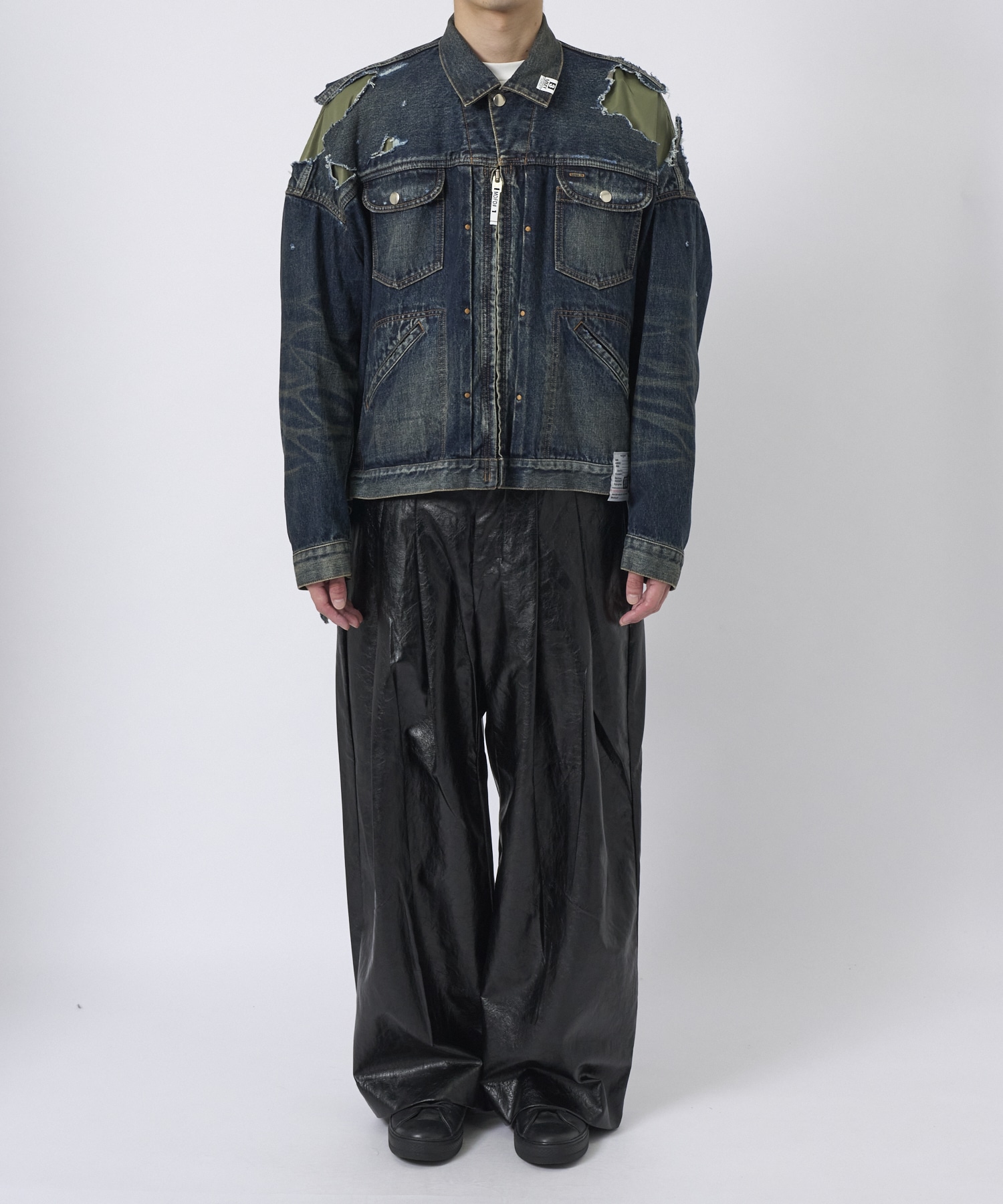 J13BL121 JACKET Maison MIHARA YASUHIRO