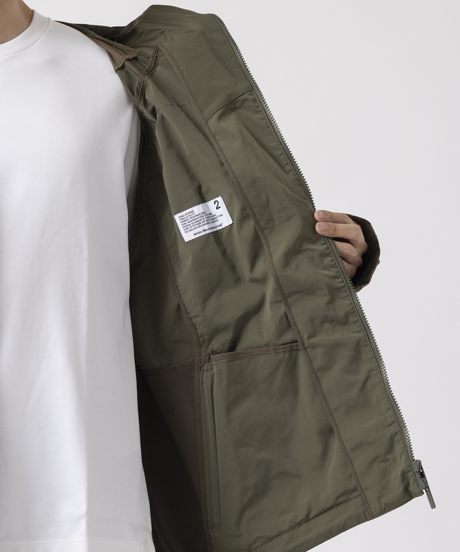 ×NEXUSVII HOODED LUGGAGE PARKA White Mountaineering