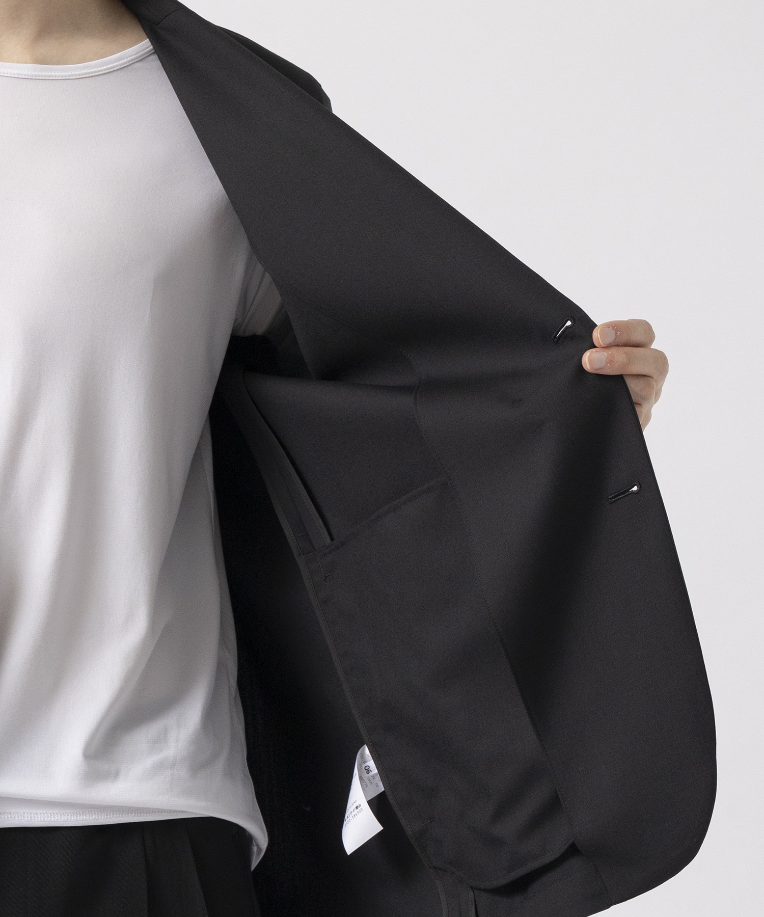 WOOL TOROPICAL TAILORED JACKET ATON