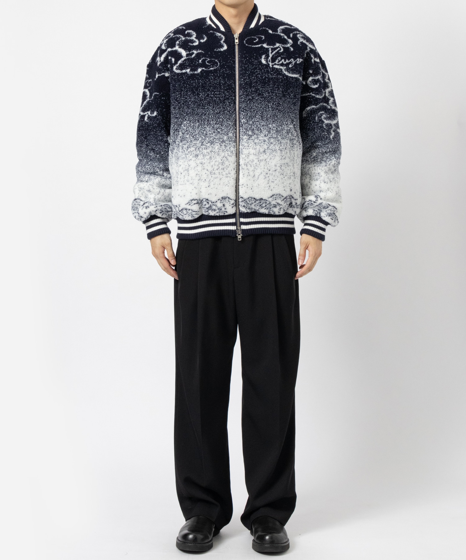 FE68BL2004FA KENZO CLOUD TIGER BOMBER KENZO