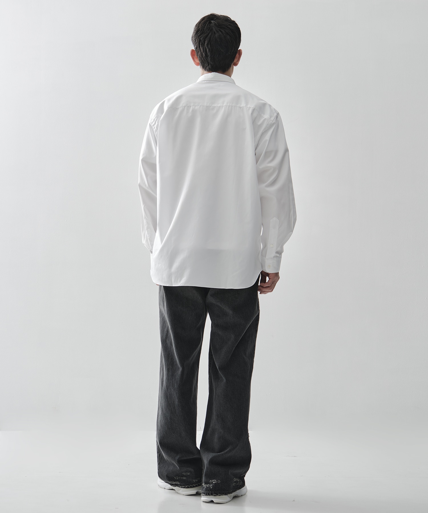 【コムデギャルソンオム】綿ブロード L/S Shirts COMME des GARCONS HOMME