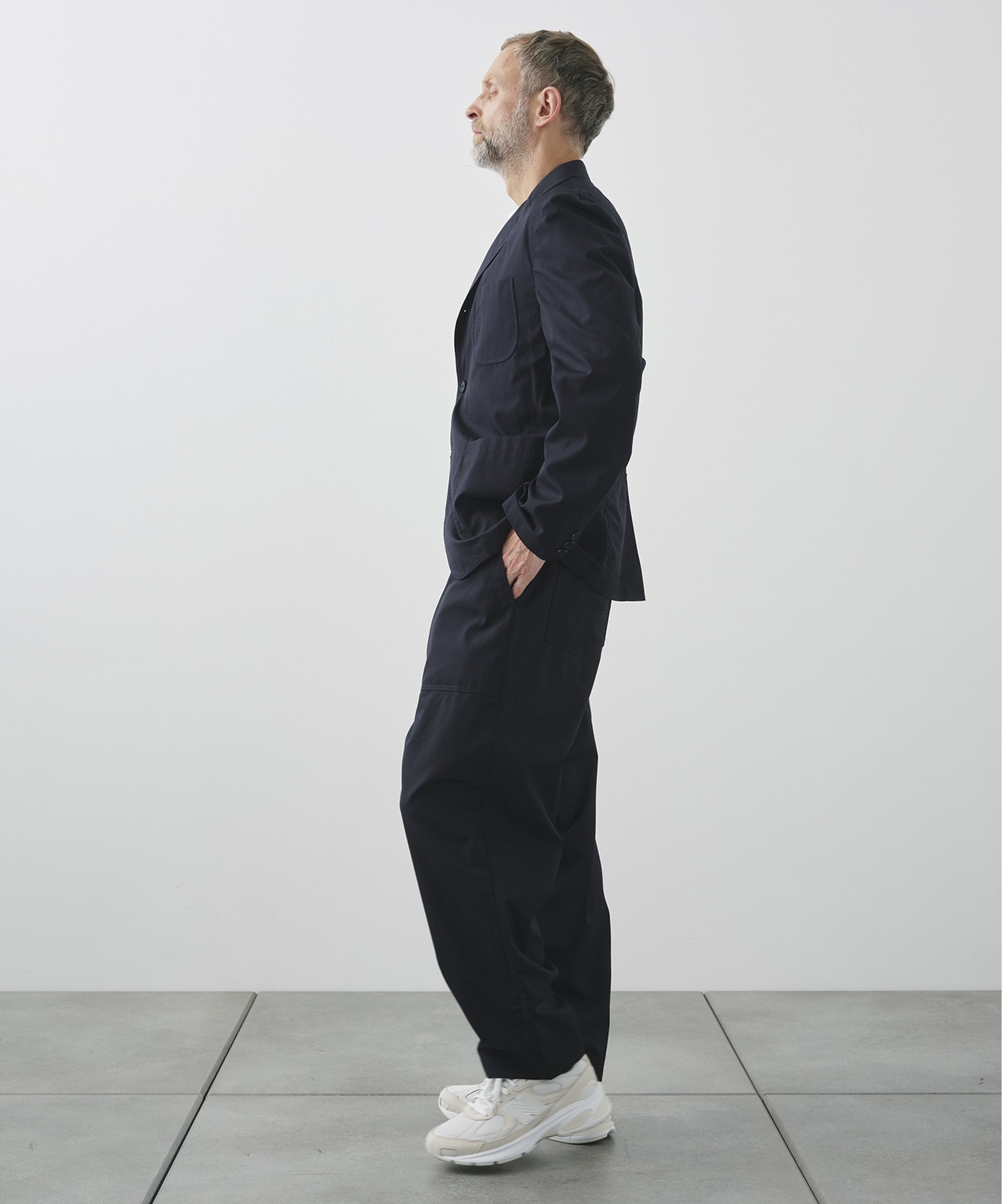 【コムデギャルソンオム】綿ブロード 2B Jacket COMME des GARCONS HOMME