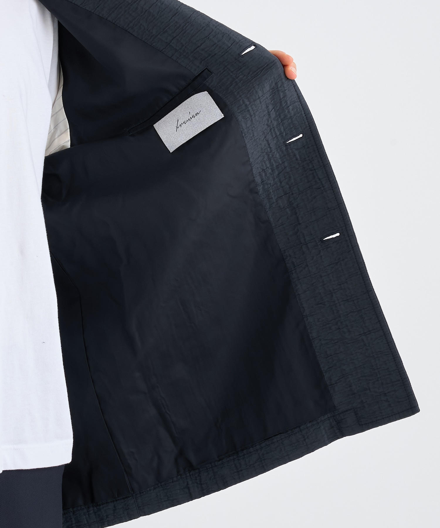 LEATHER -COLLAR JACKET IRENISA