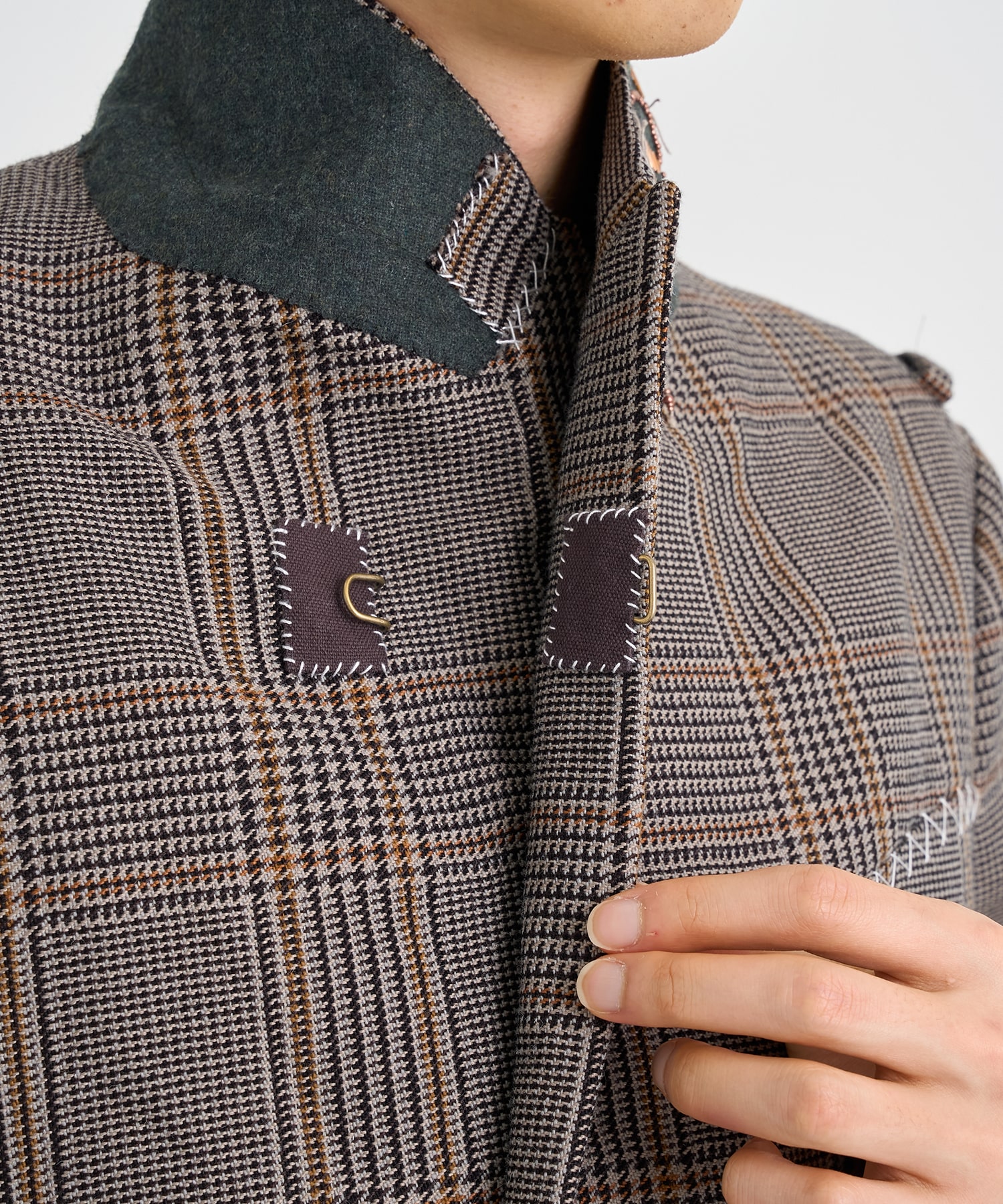 25WCM-J02105 TWEED JACKET kolor