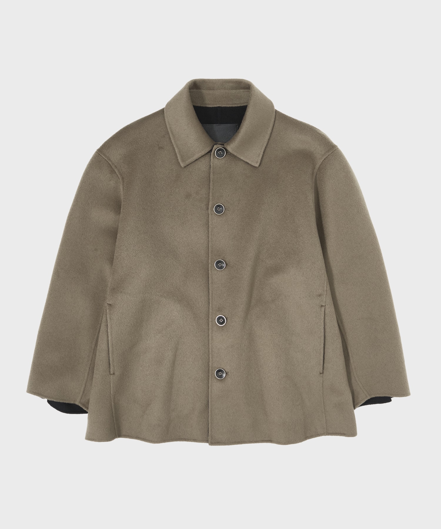 【MENS】CASHMERE REVERSIBLE SHORT COAT CASHMERE CASHMERE