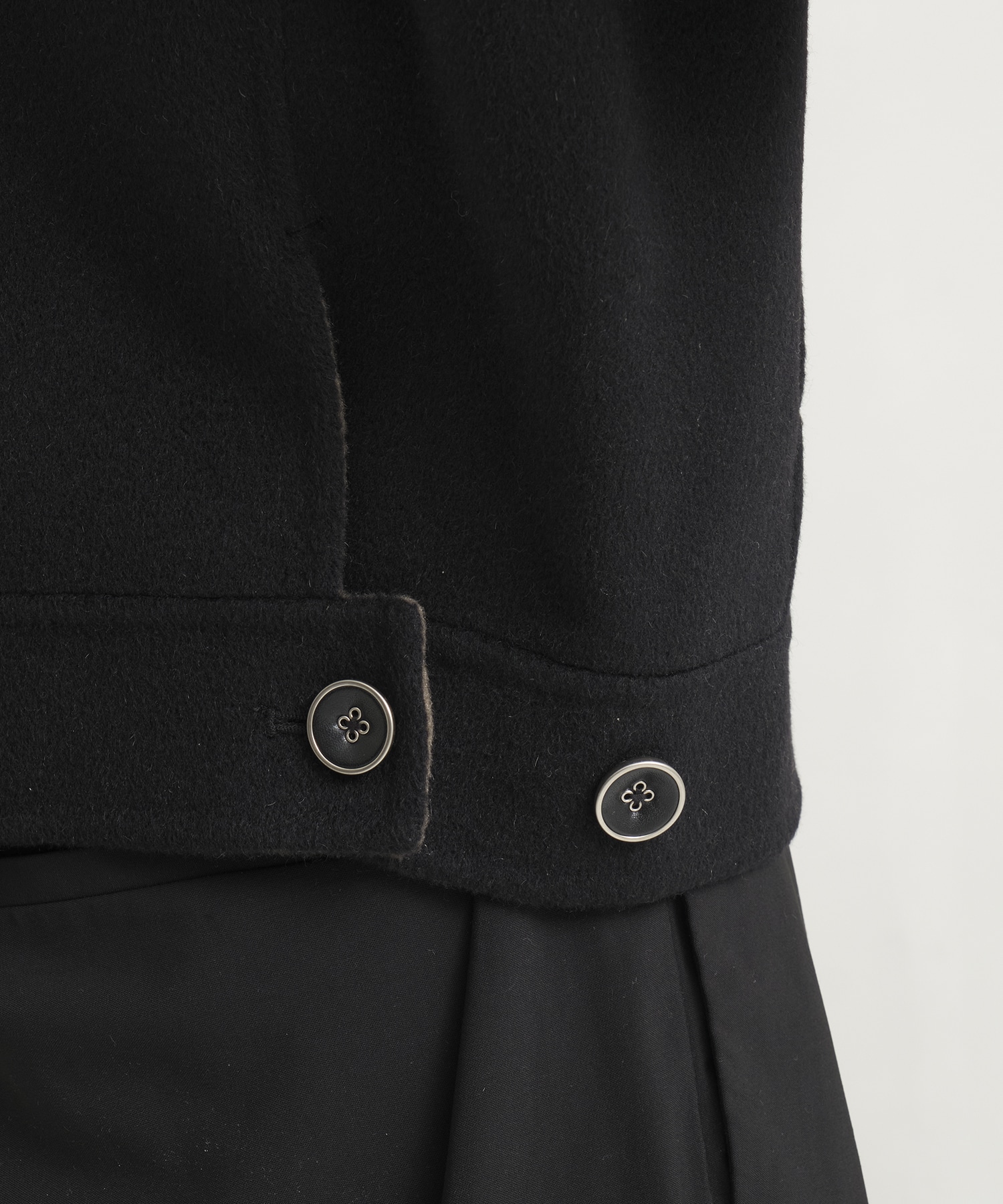 【MENS】CASHMERE REVERSIBLE STAND ZIP BLOUSON CASHMERE CASHMERE