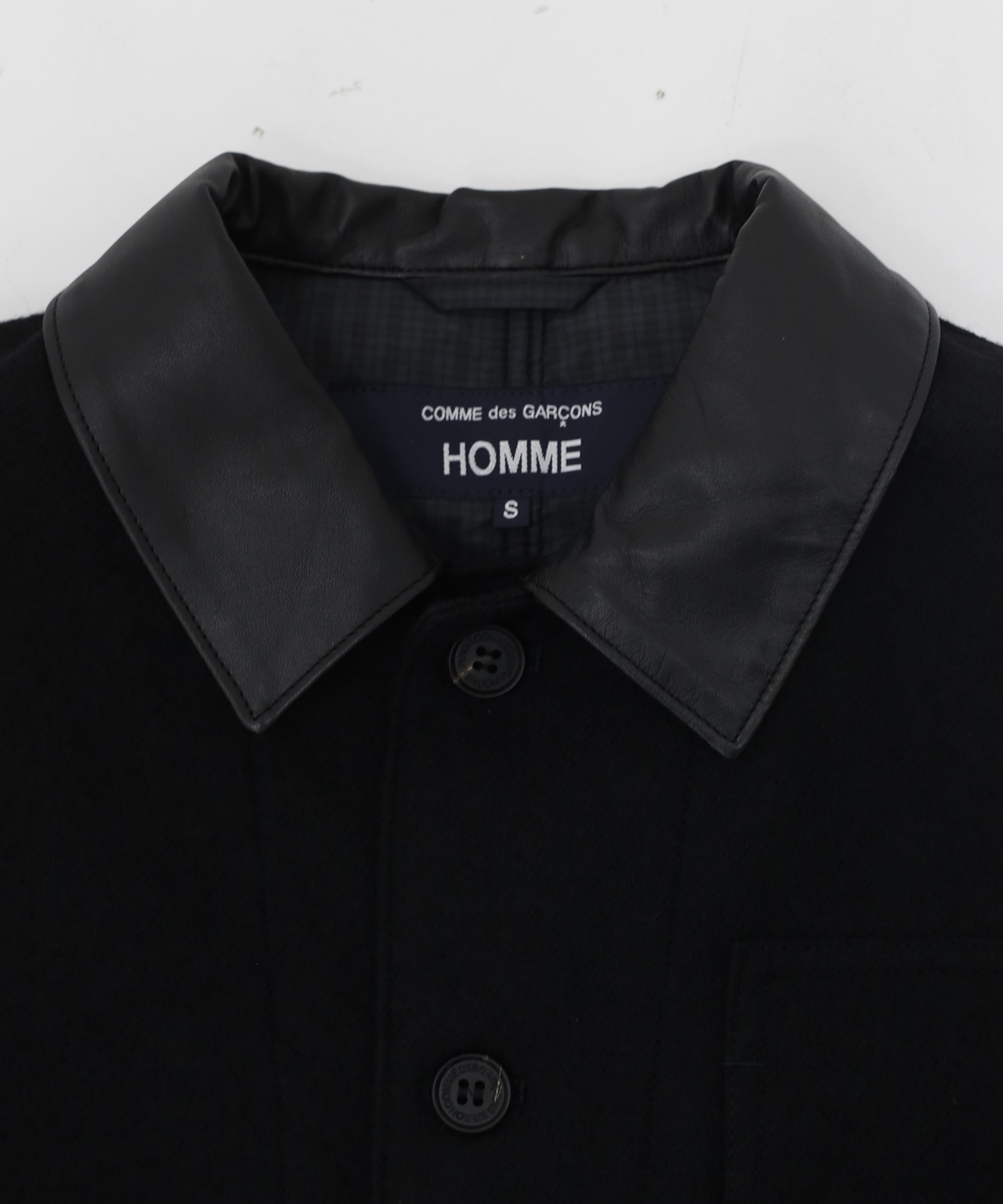 【コムデギャルソンオム】HR-J020-051 Wool Herringbone Coverall COMME des GARCONS HOMME