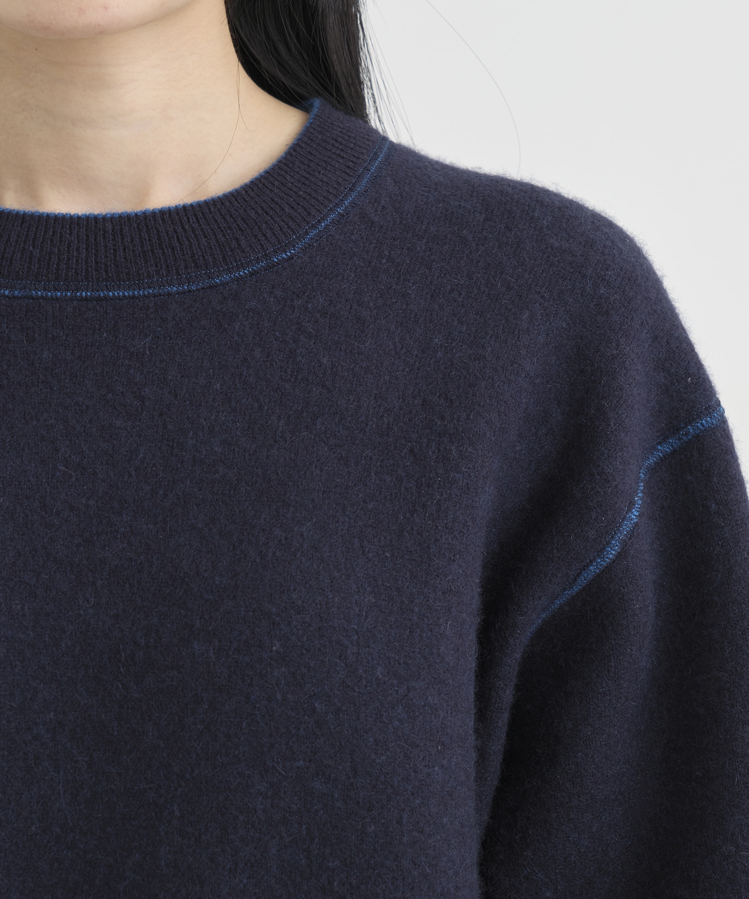 CASHMERE REVERSIBLE PULLOVER THE TOKYO